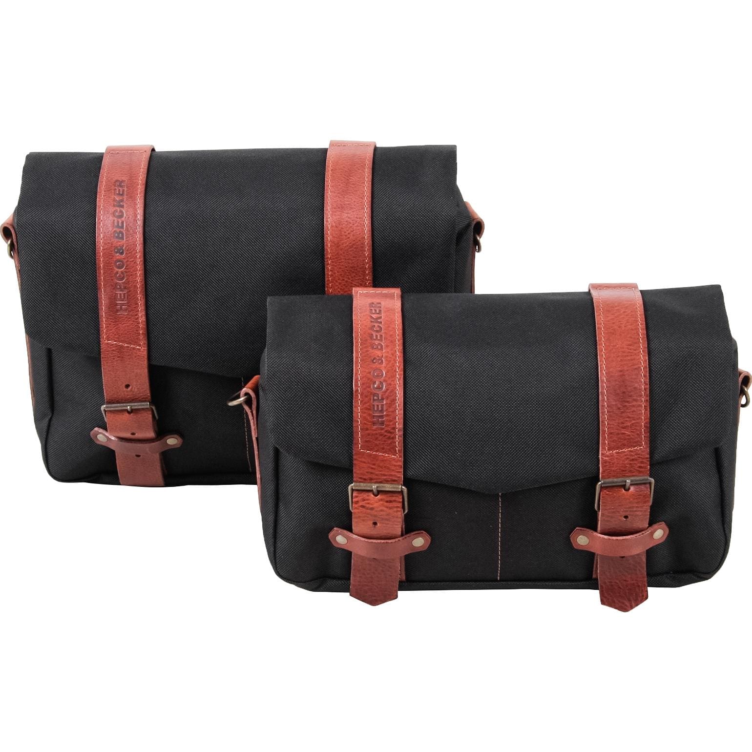 Hepco & Becker Satteltasche Legacy Canvas für C-Bow Paar ML 19 Ltr schwarz - Motorradzubehör - Motorradgepäck