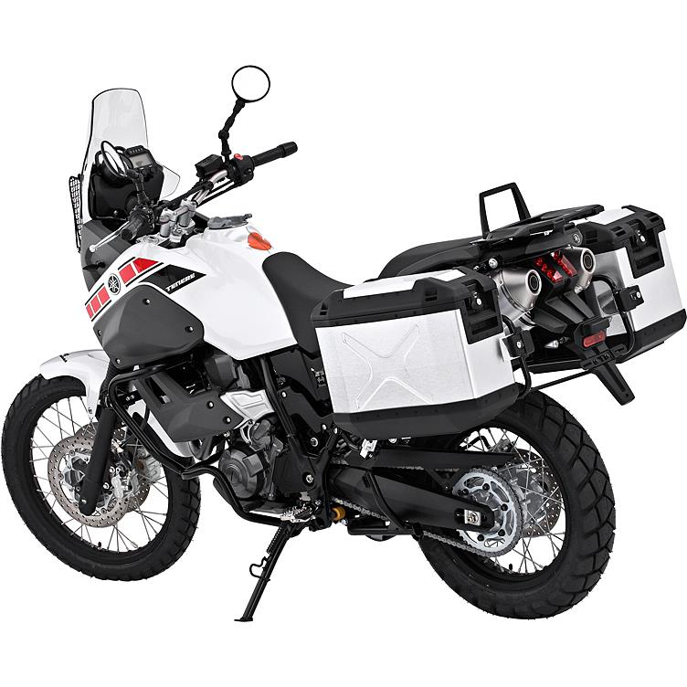 Hepco & Becker Seitenkoffer Xplorer Aluminium 30 silber links 33 Liter - Motorradzubehör - Motorradgepäck