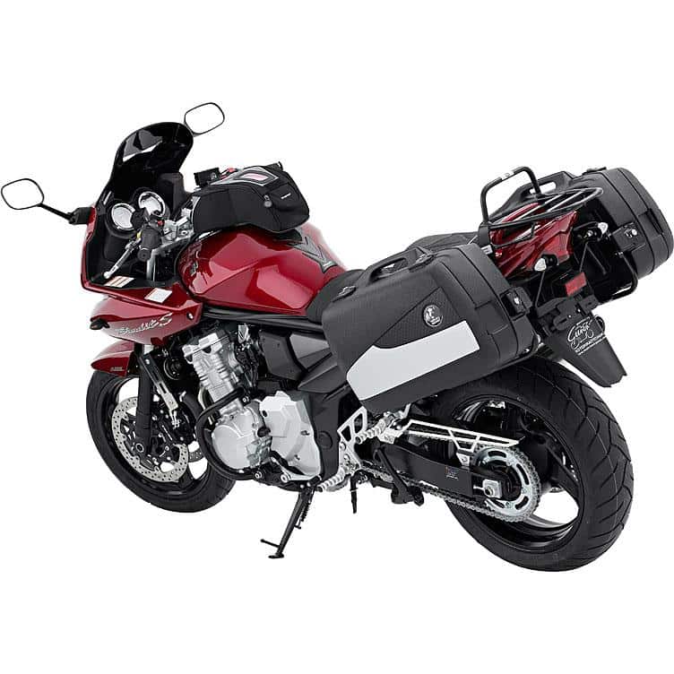 Hepco & Becker Seitenkofferpaar Junior Flash 30 schwarz/silber 54 Liter - Motorradzubehör - Motorradgepäck