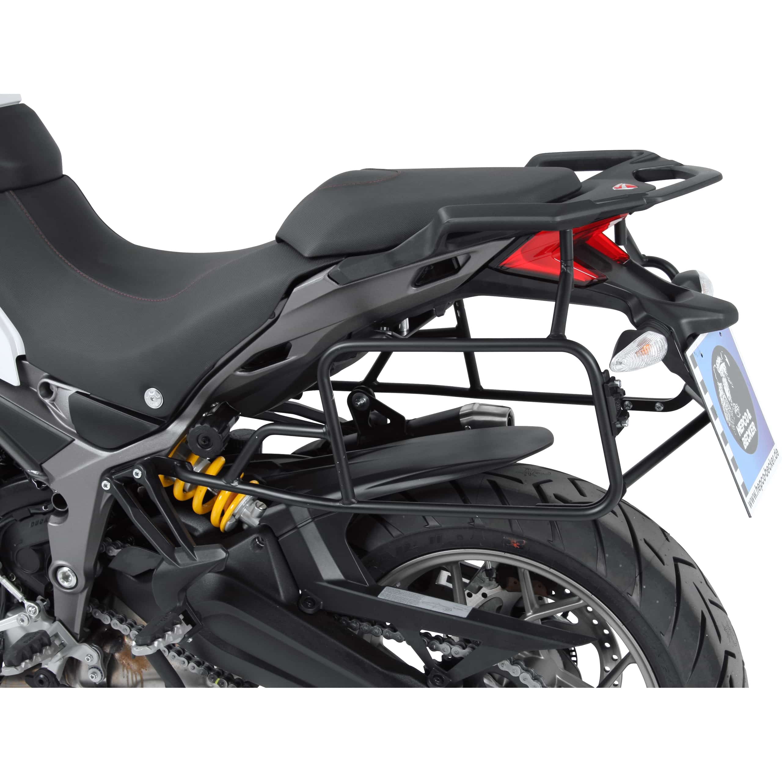 Hepco & Becker Seitenkofferträger schwarz für Duc Multistrada 1260 Enduro - Motorradzubehör - Motorradgepäck