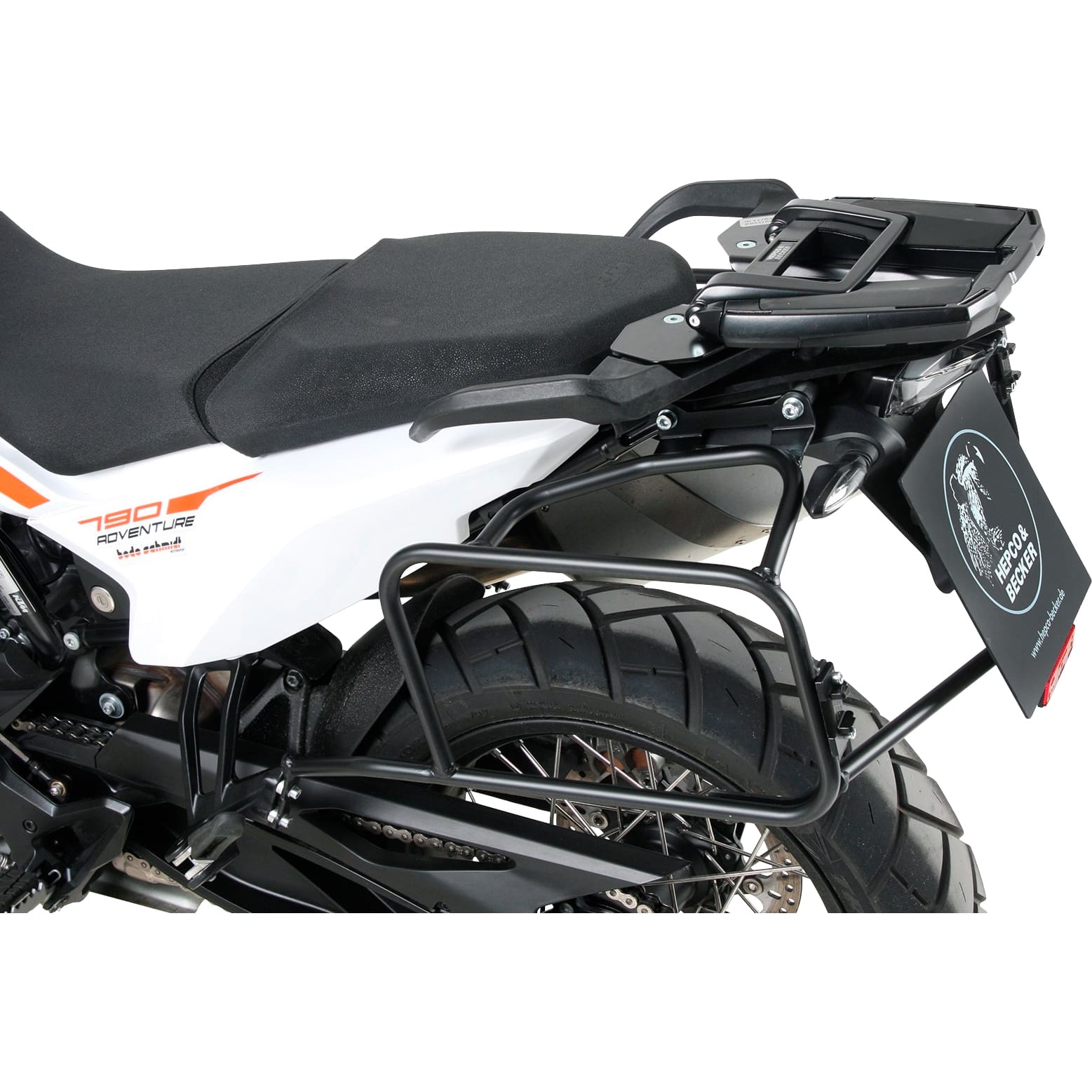 Hepco & Becker Seitenkofferträger schwarz für KTM 790 Adventure /R - Motorradzubehör - Motorradgepäck