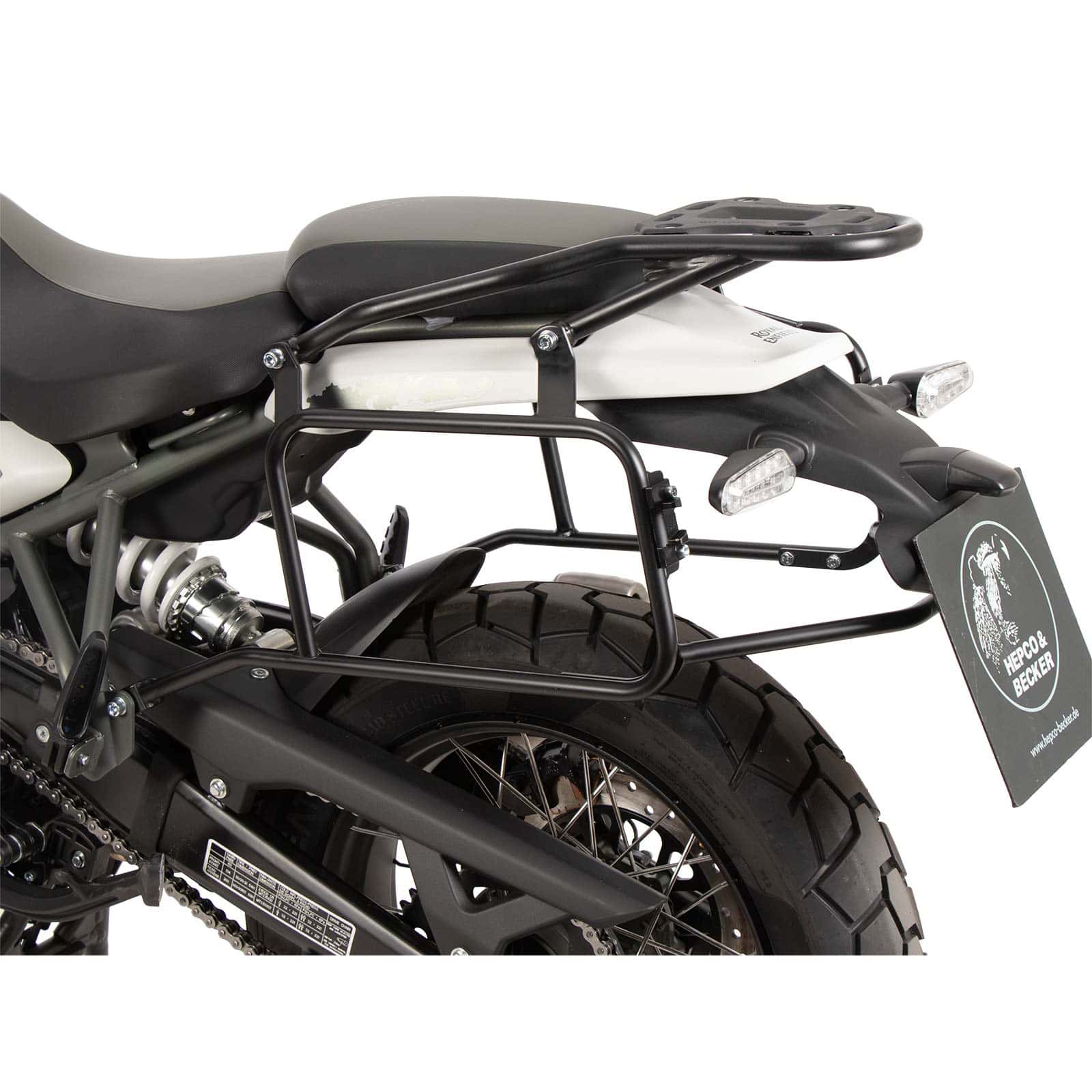 Hepco & Becker Seitenkofferträger schwarz für Royal Enfield Himalayan 450 - Motorradzubehör - Motorradgepäck