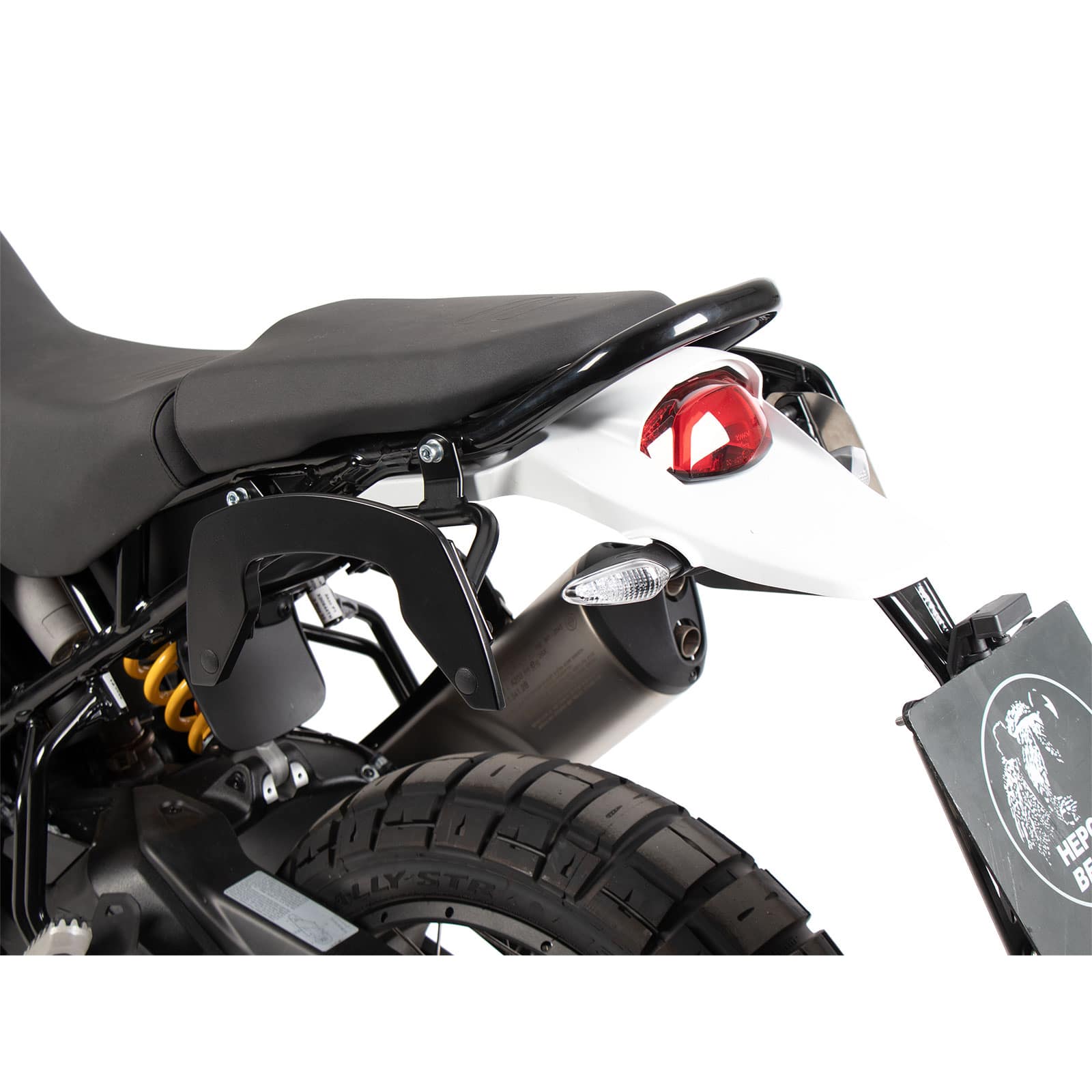 Hepco & Becker Seitentaschenhalter C-Bow schwarz für Ducati DesertX Rally - Motorradzubehör - Motorradgepäck
