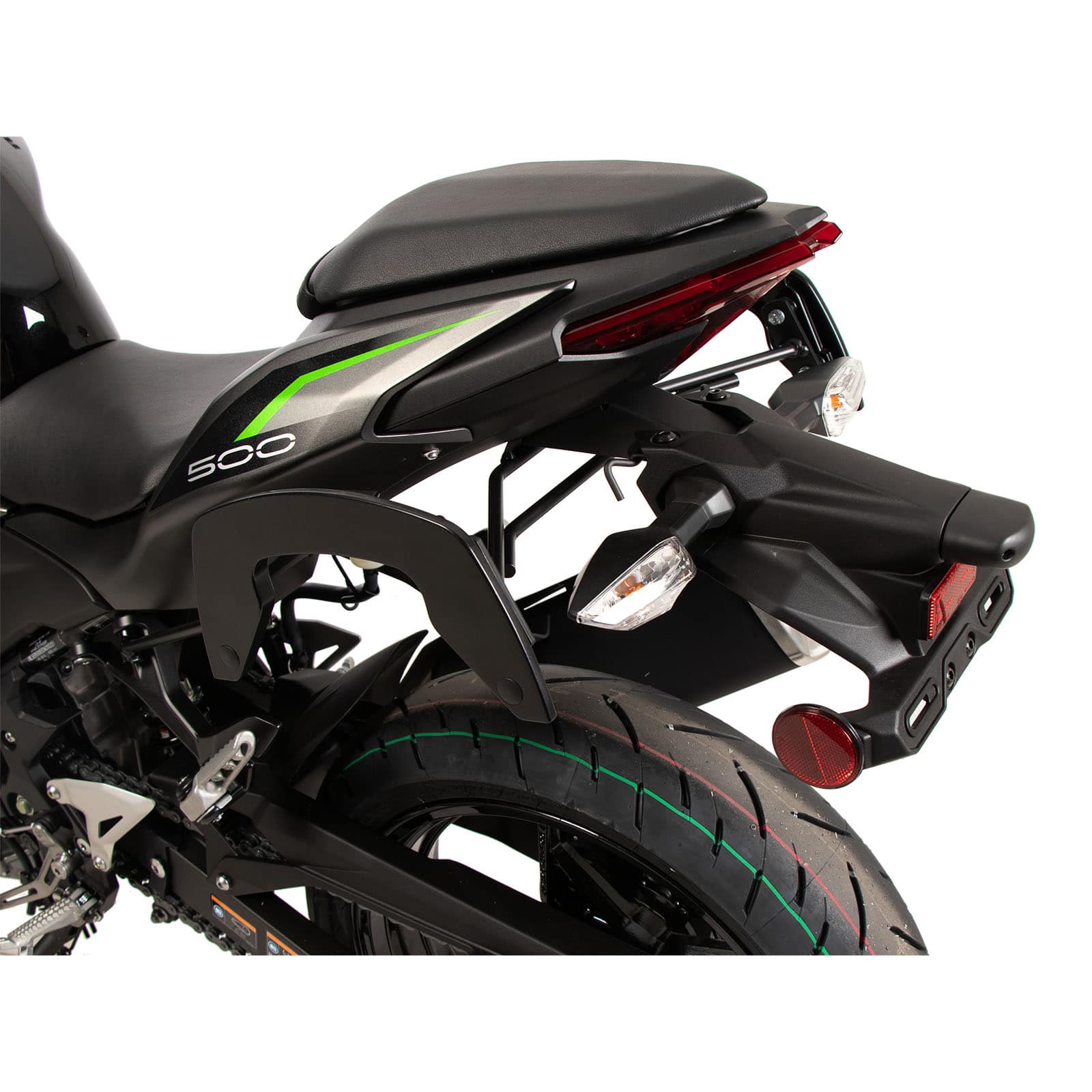 Hepco & Becker Seitentaschenhalter C-Bow schwarz für Kawasaki Z 500 2024- - Motorradzubehör - Motorradgepäck