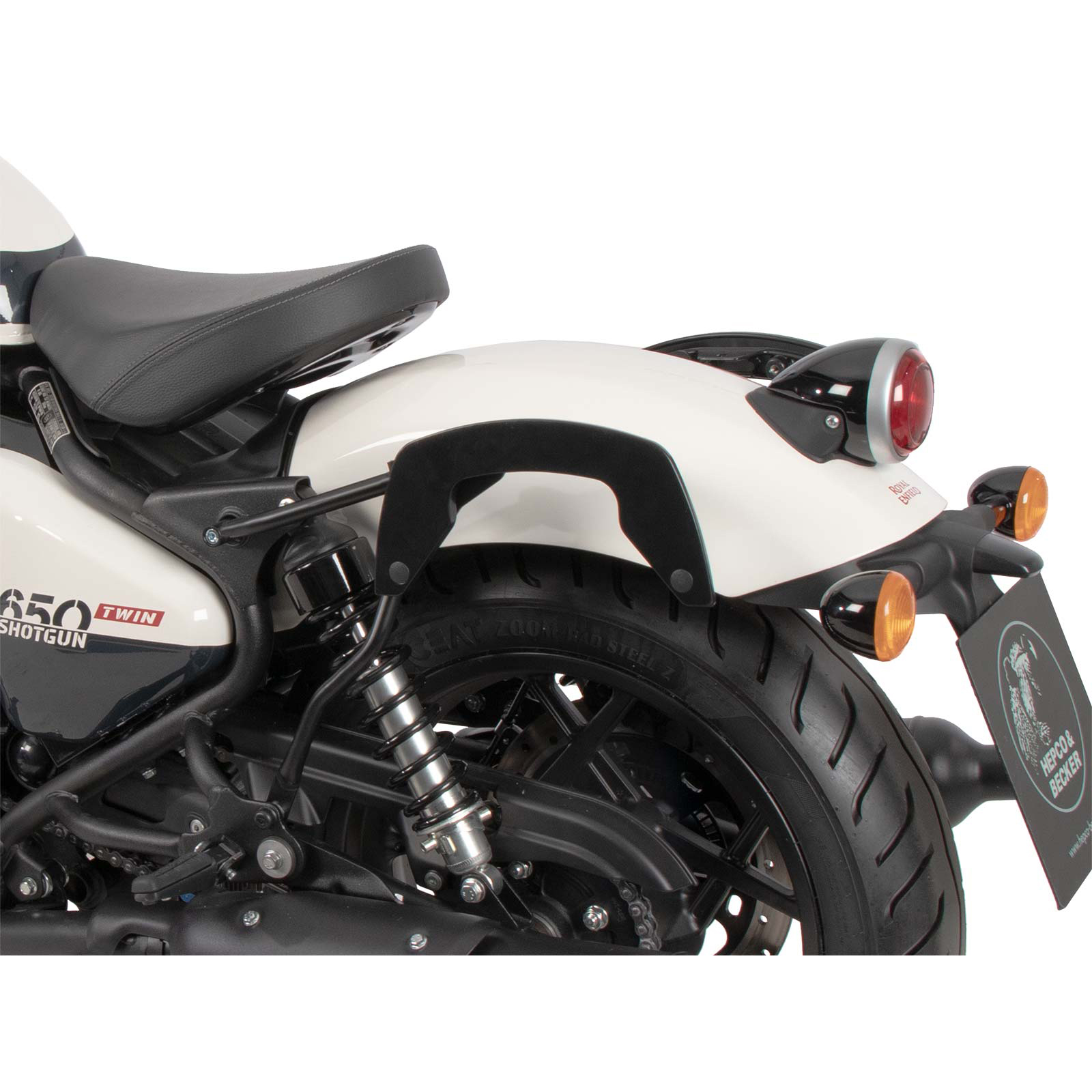 Hepco & Becker Seitentaschenhalter C-Bow schwarz für Royal Enfield Shotgun - Motorradzubehör - Motorradgepäck