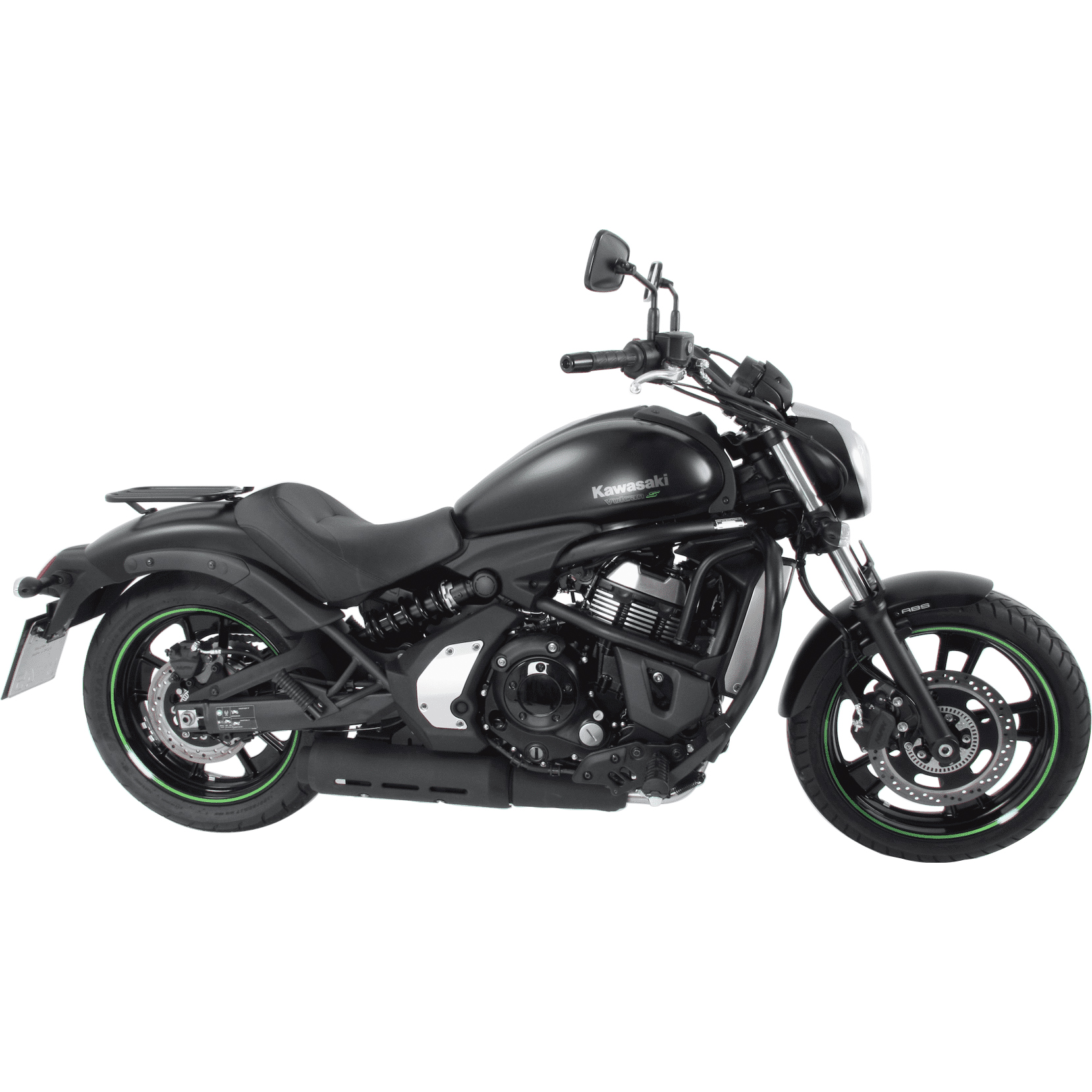 Hepco & Becker Solorack schwarz für Kawasaki Vulcan 650 S - Motorradzubehör - Motorradgepäck