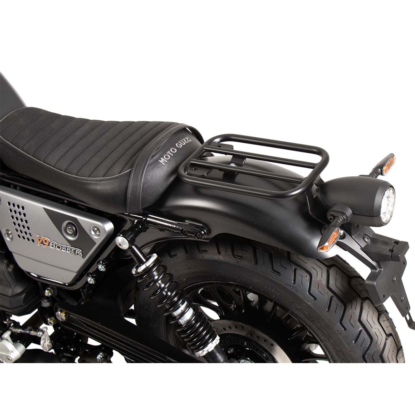 Hepco & Becker Solorack schwarz für Moto Guzzi V9 Bobber 2021- - Motorradzubehör - Motorradgepäck