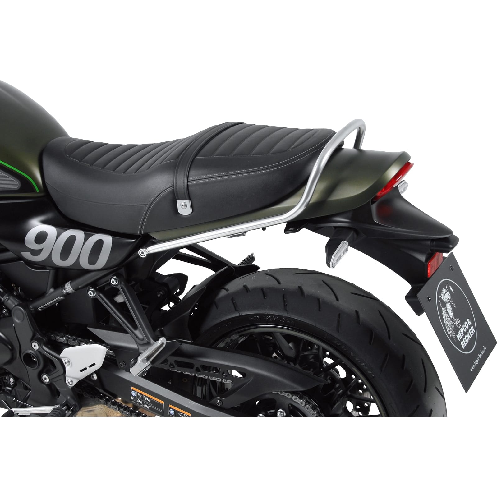Hepco & Becker Soziushaltegriff/Reling chrom für Kawasaki Z 900 RS /Cafe - Motorradteile & Ersatzteile - Lenker