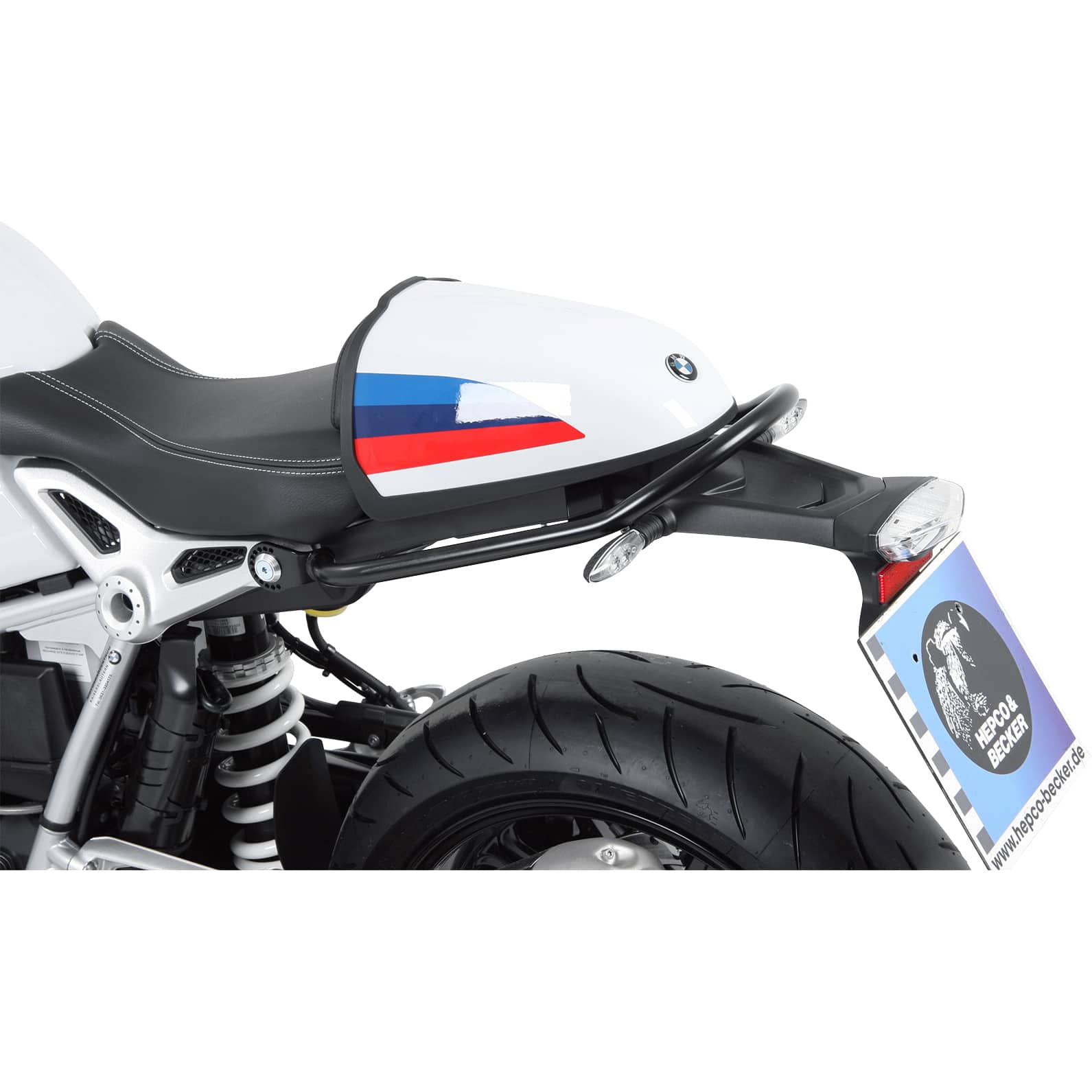 Hepco & Becker Soziushaltegriff/Reling schwarz für BMW R nineT Racer - Motorradteile & Ersatzteile - Lenker