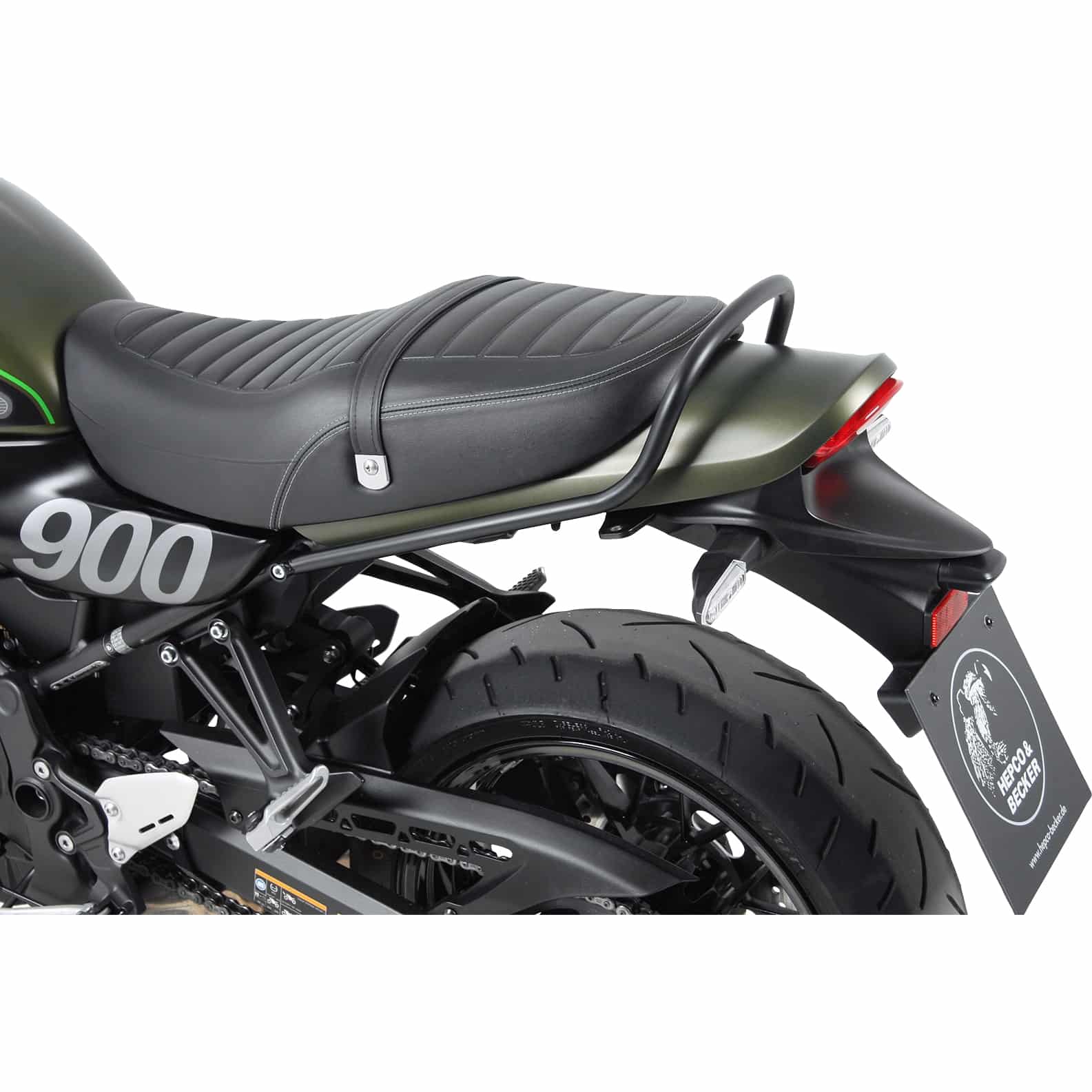 Hepco & Becker Soziushaltegriff/Reling schwarz für Kawasaki Z 900 RS /Cafe - Motorradteile & Ersatzteile - Lenker