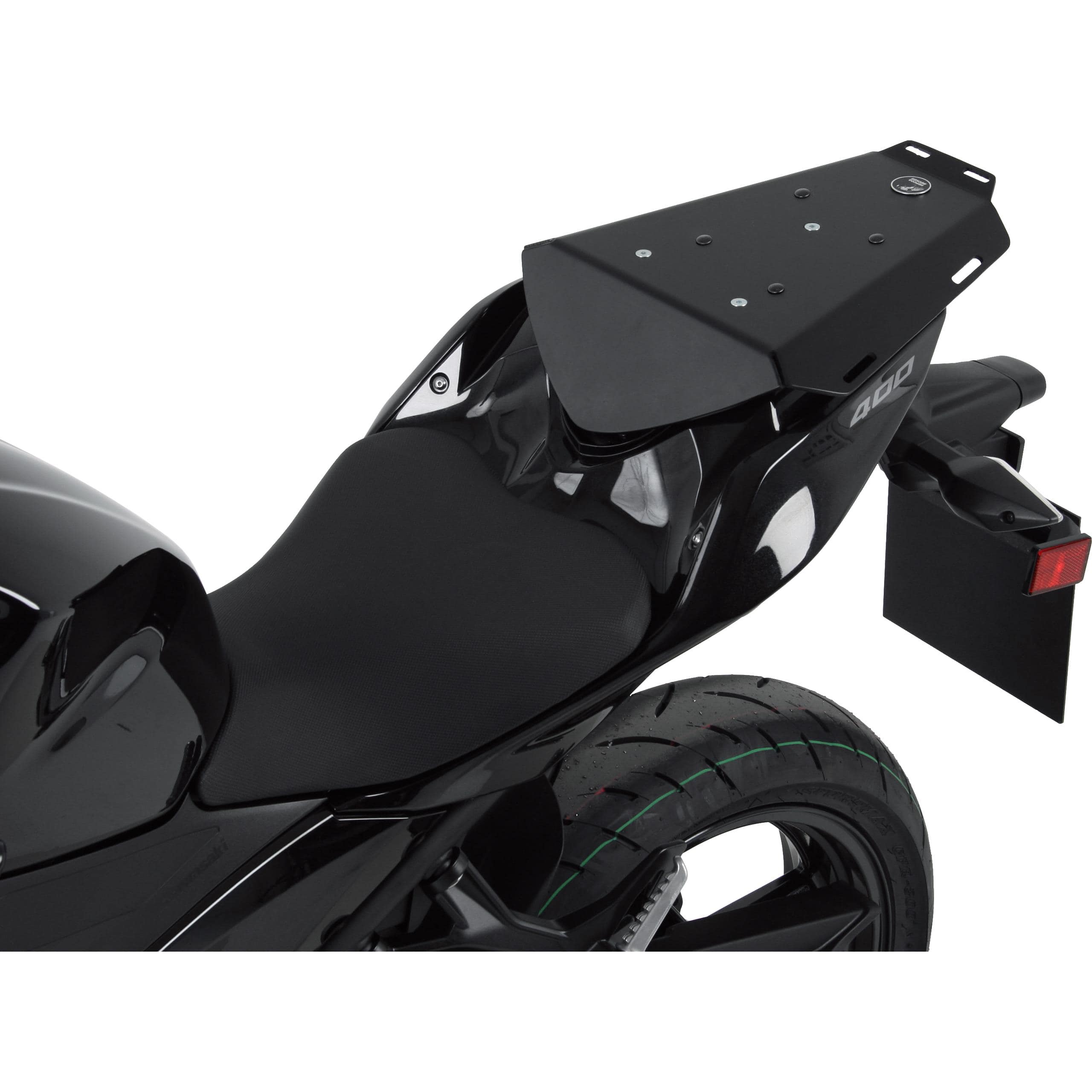Hepco & Becker Sportrack schwarz für Kawasaki Ninja 400 - Motorradzubehör - Motorradgepäck