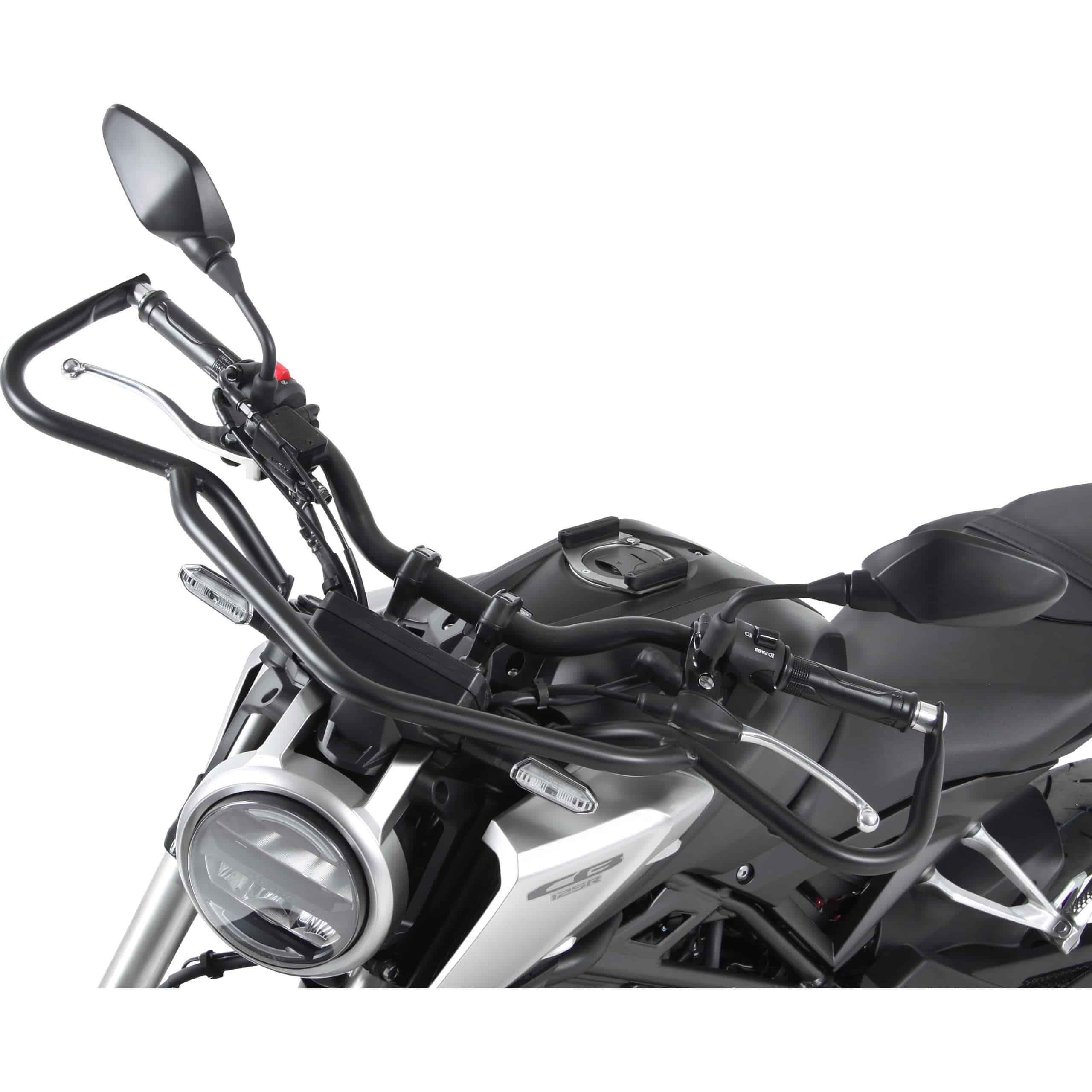 Hepco & Becker Sturzbügel Front schwarz für Honda CB 125 R 2018-2024 - Motorradteile & Ersatzteile - Anbauteile