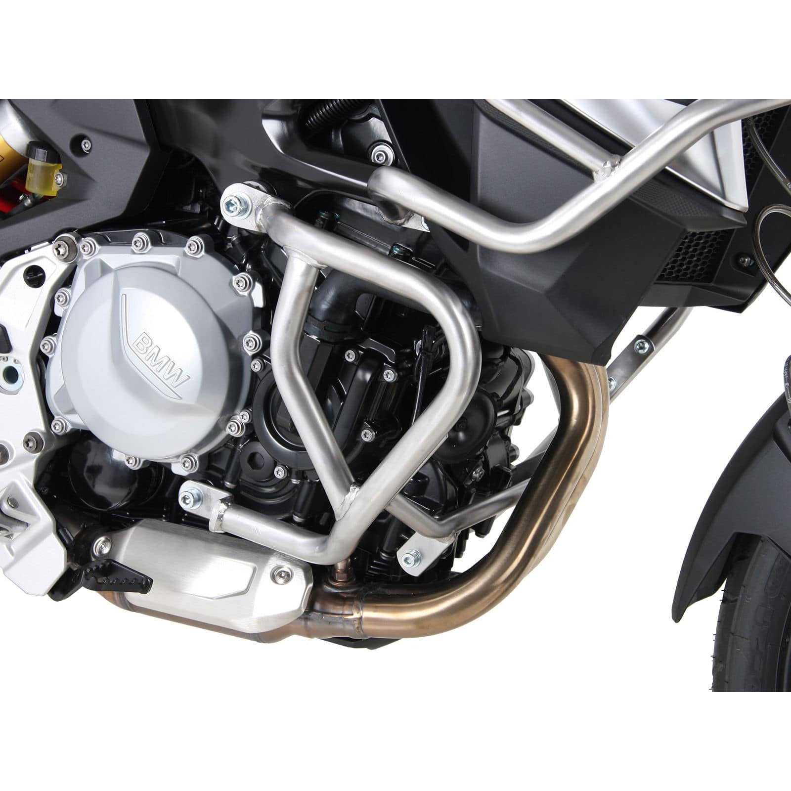 Hepco & Becker Sturzbügel Motor Edelstahl für BMW F 800 GS 2024- - Motorradteile & Ersatzteile - Anbauteile