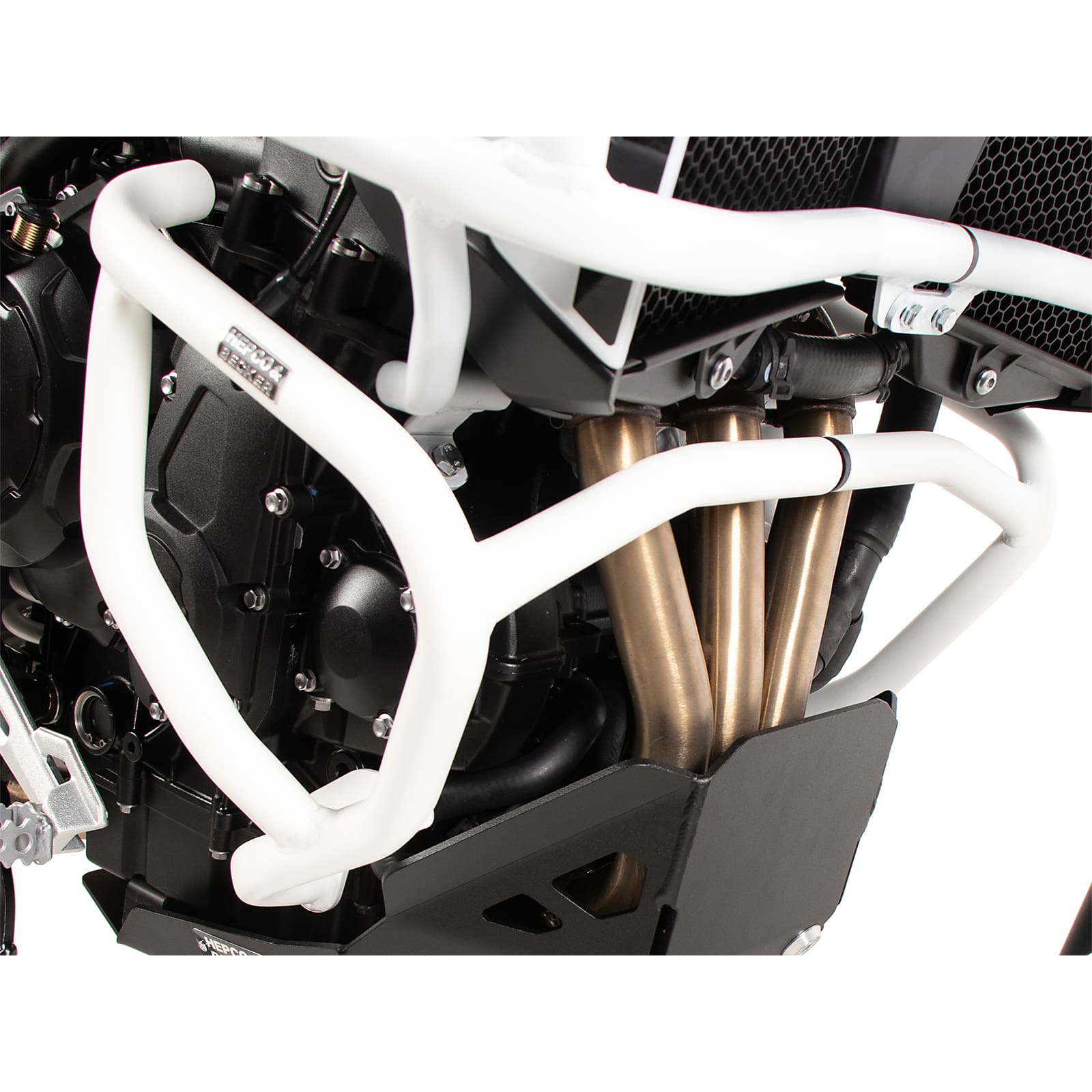 Hepco & Becker Sturzbügel Motor weiß für Triumph Tiger 900 Rally Pro 2024- - Motorradteile & Ersatzteile - Anbauteile