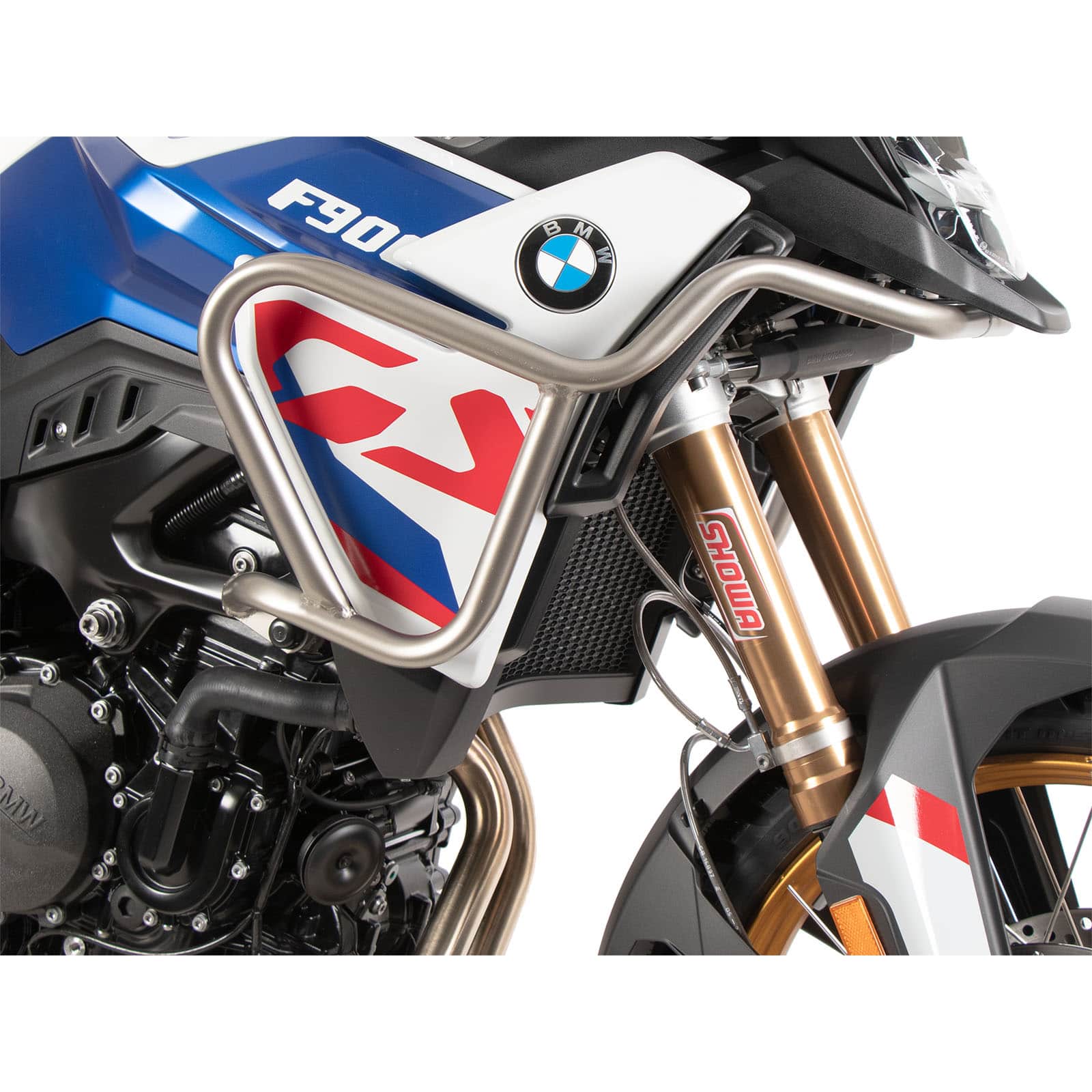 Hepco & Becker Sturzbügel Tank Edelstahl für BMW F 900 GS - Motorradteile & Ersatzteile - Anbauteile