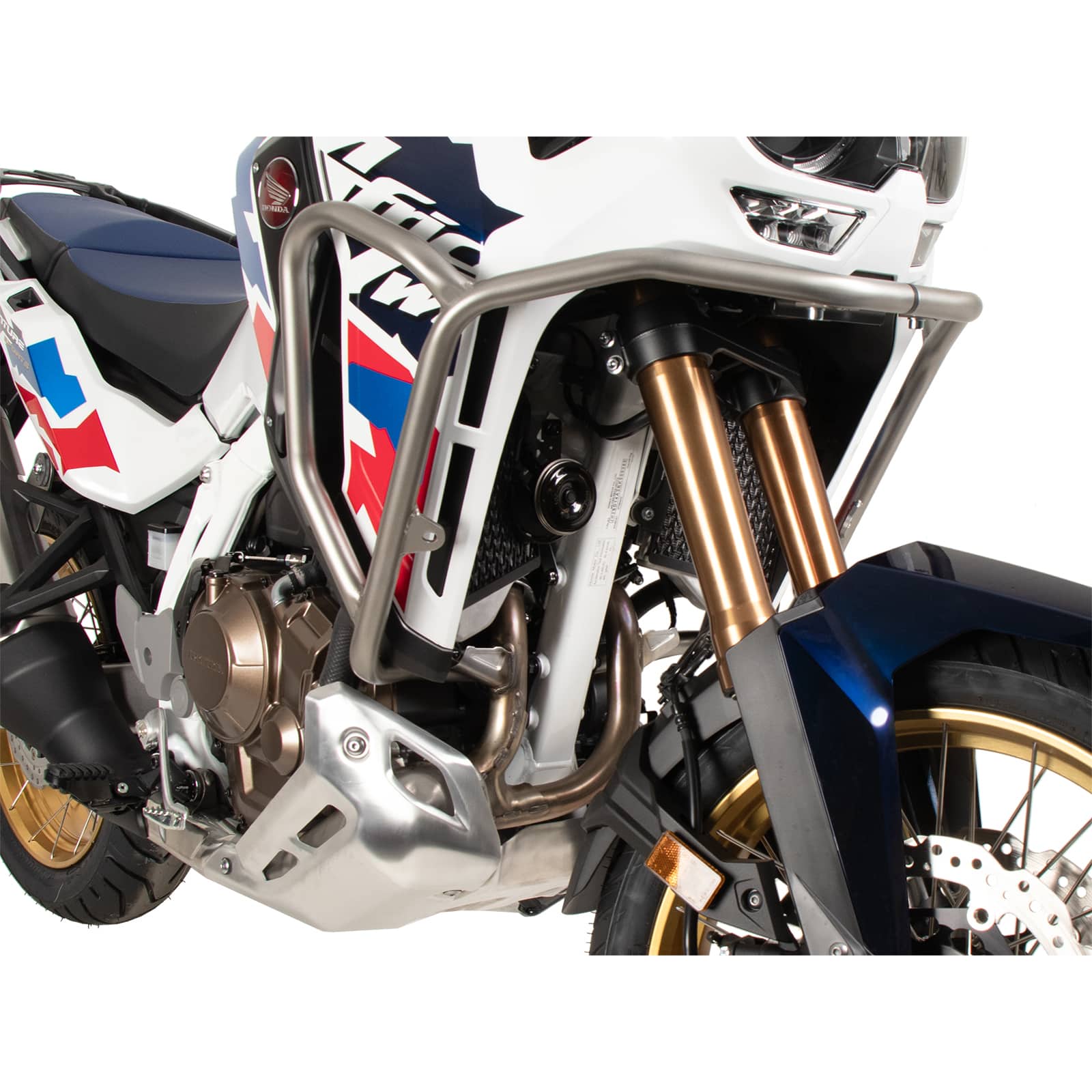 Hepco & Becker Sturzbügel Tank Edelstahl für Honda CRF 1100 ATAS 2024- - Motorradteile & Ersatzteile - Anbauteile