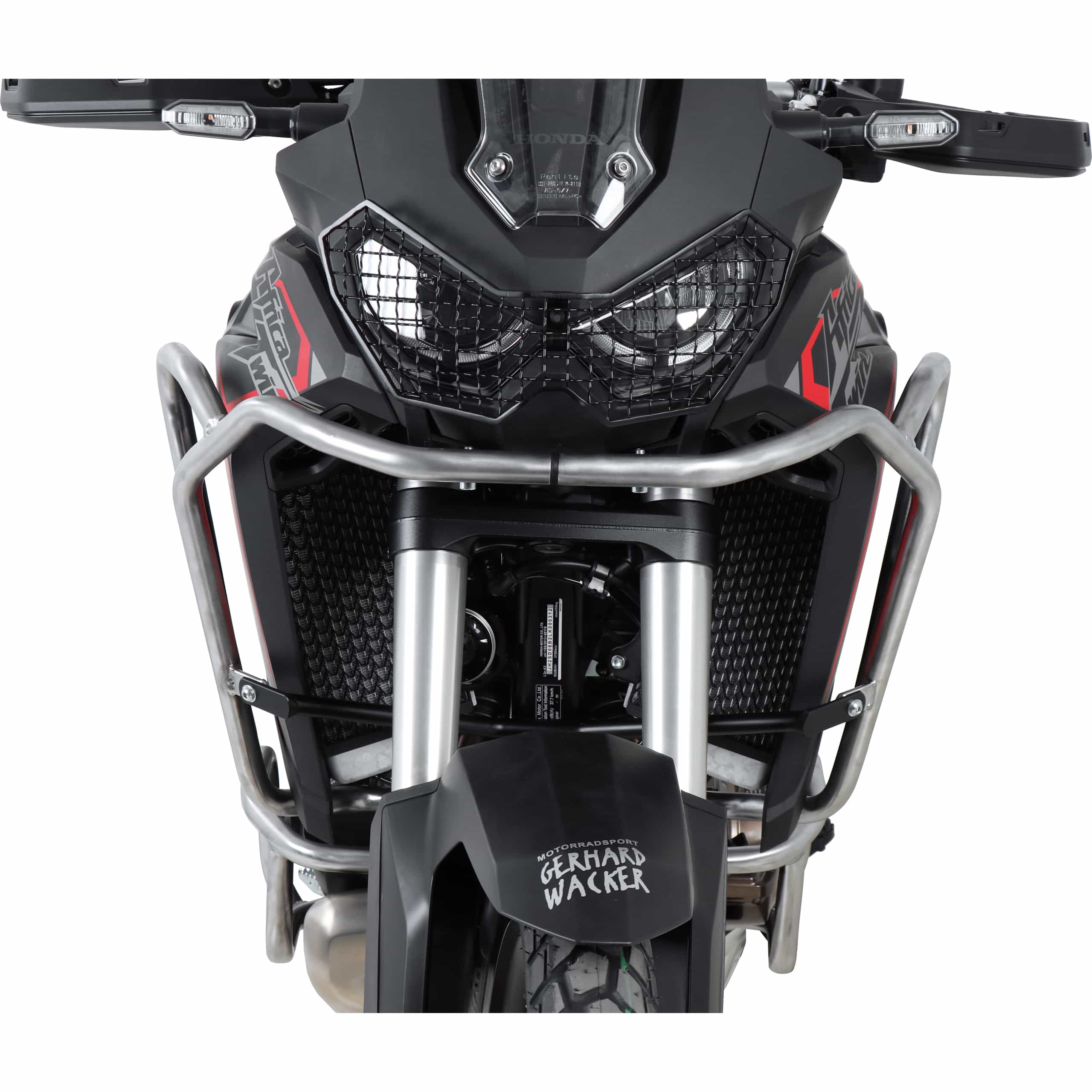 Hepco & Becker Sturzbügel Tank Edelstahl für Honda CRF 1100 Africa Twin - Motorradteile & Ersatzteile - Anbauteile