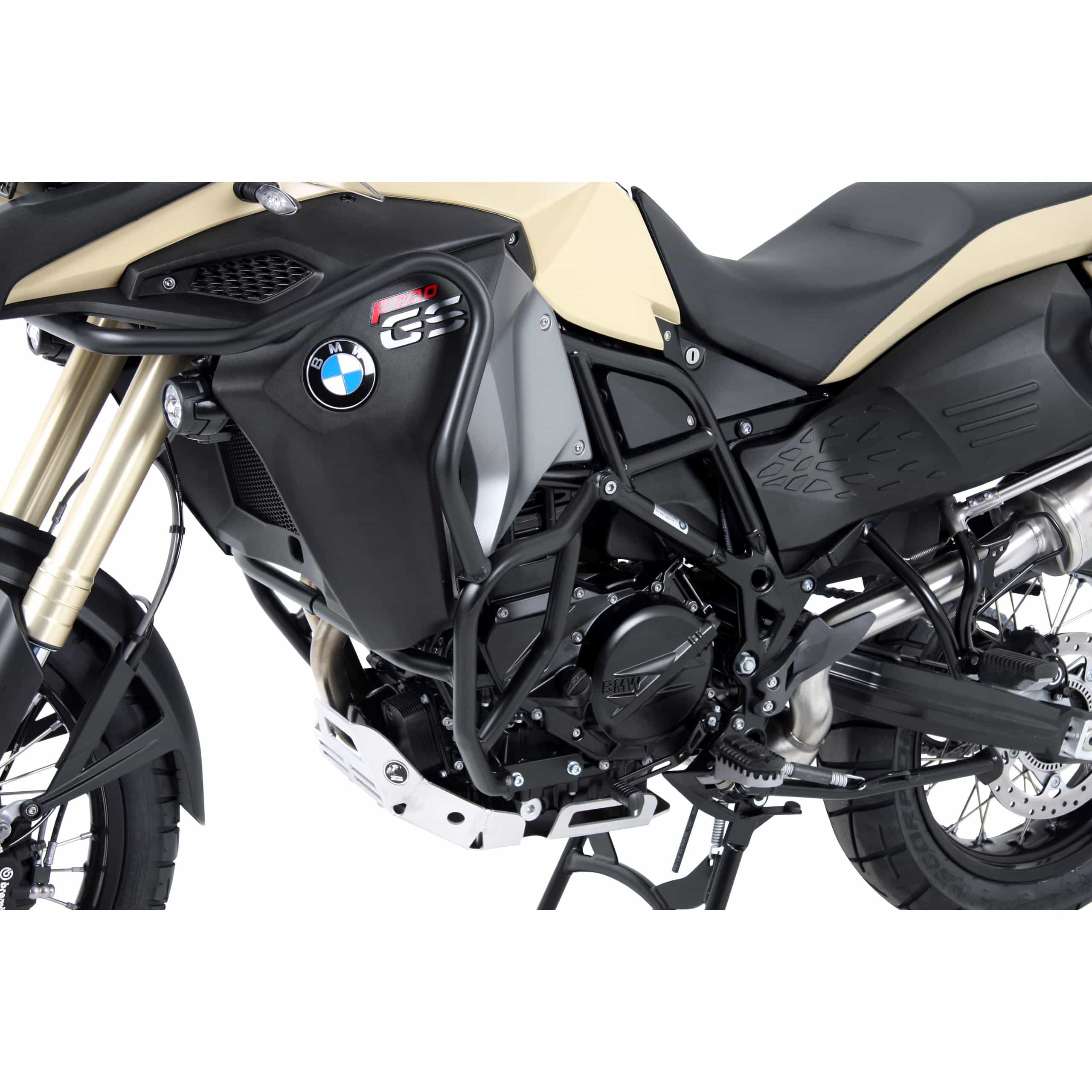 Hepco & Becker Sturzbügel Tank an Motorschutz F 800 GS Adventure schwarz - Motorradteile & Ersatzteile - Anbauteile