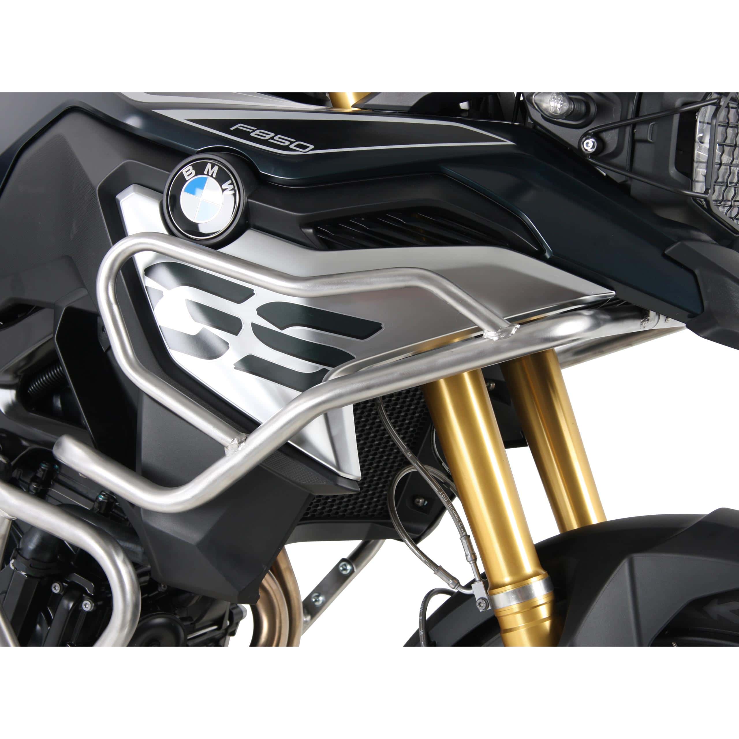 Hepco & Becker Sturzbügel Tank für BMW F 850 GS Edelstahl - Motorradteile & Ersatzteile - Anbauteile