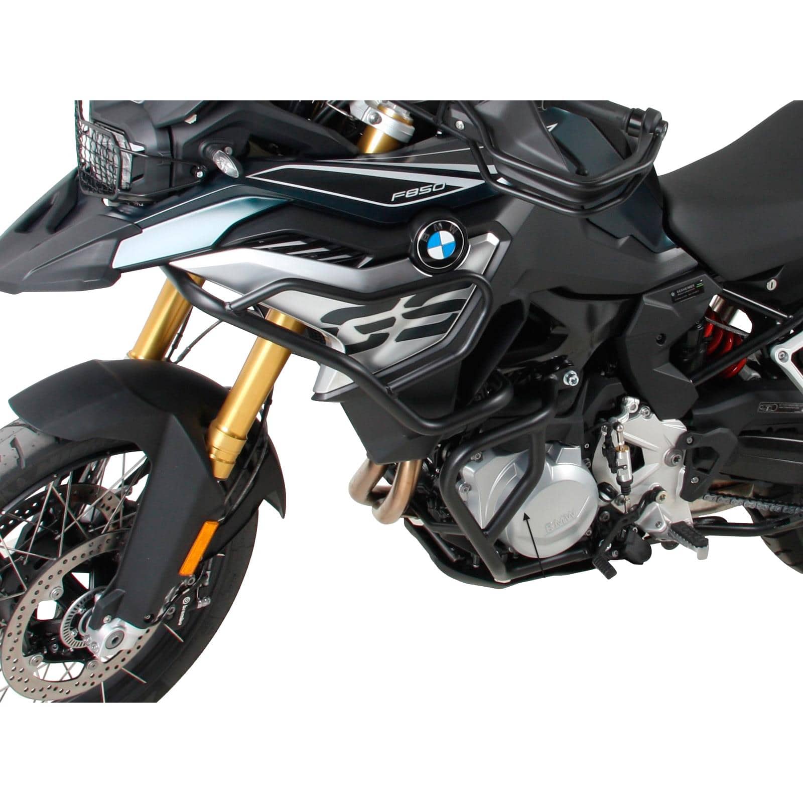 Hepco & Becker Sturzbügel Tank für BMW F 850 GS schwarz - Motorradteile & Ersatzteile - Anbauteile