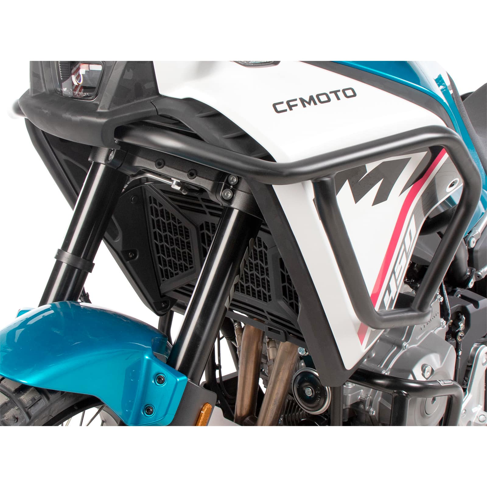 Hepco & Becker Sturzbügel Tank schwarz für CF Moto 450 MT - Motorradteile & Ersatzteile - Anbauteile