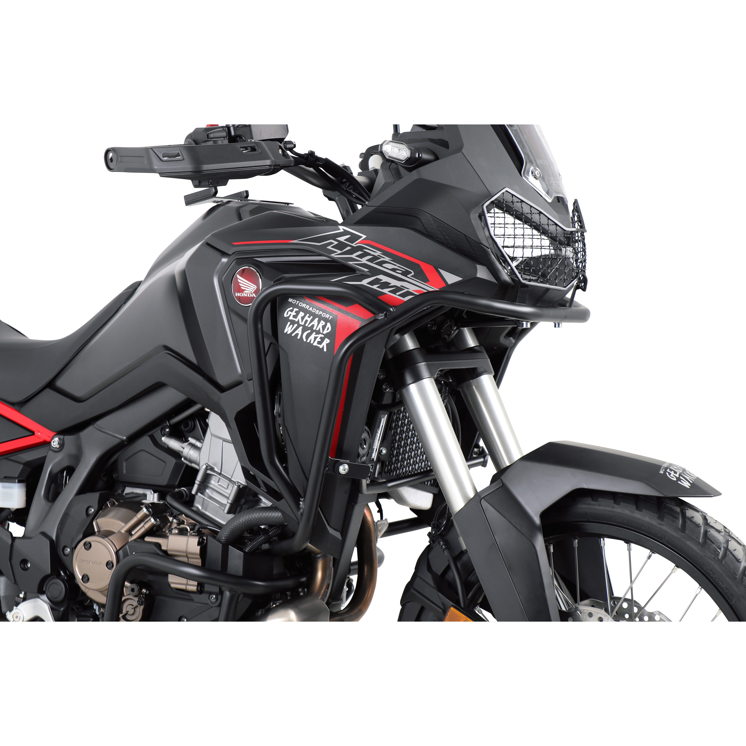 Hepco & Becker Sturzbügel Tank schwarz für Honda CRF 1100 Africa Twin - Motorradteile & Ersatzteile - Anbauteile