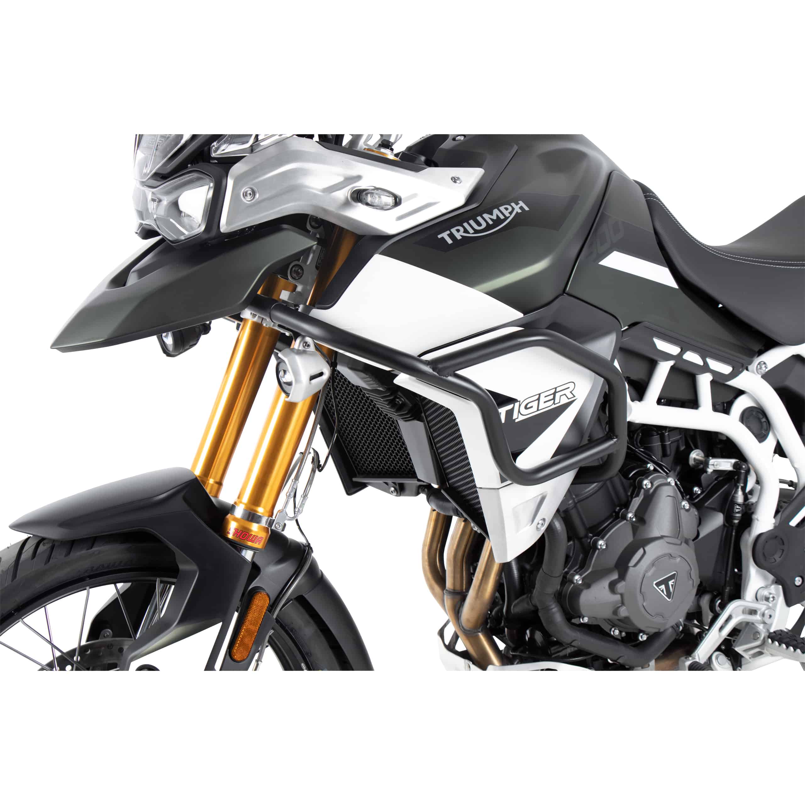Hepco & Becker Sturzbügel Tank schwarz für Triumph Tiger 900 2020-2023 - Motorradteile & Ersatzteile - Anbauteile