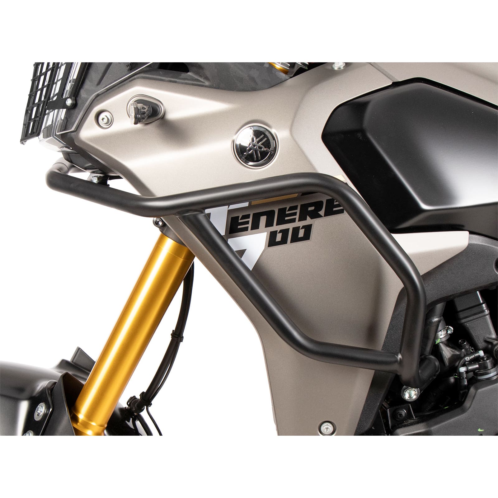Hepco & Becker Sturzbügel Tank schwarz für Yamaha Tenere 700 2025- - Motorradteile & Ersatzteile - Anbauteile