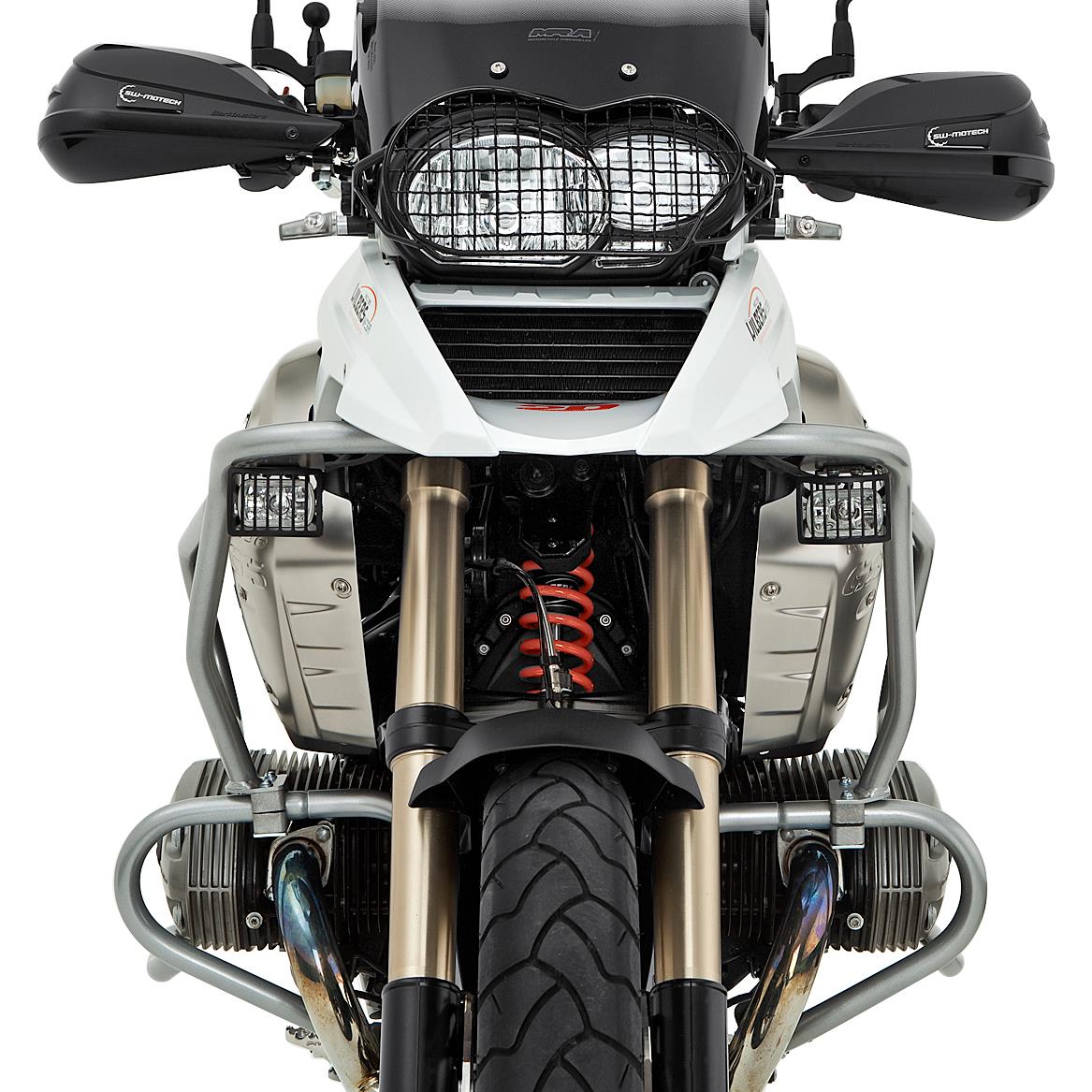 Hepco & Becker Sturzbügel Tank silber für BMW R 1200 GS 2008-2012 - Motorradteile & Ersatzteile - Anbauteile