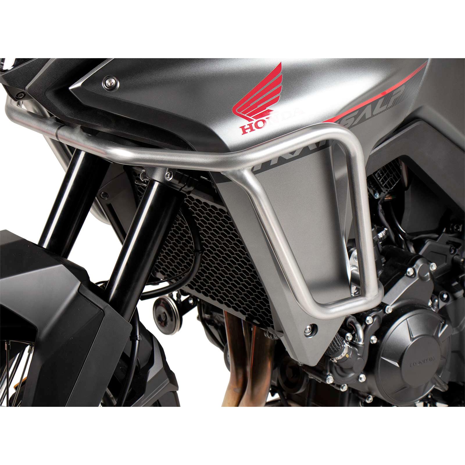 Hepco & Becker Sturzbügel Tank silber für Honda XL 750 Transalp 2025- - Motorradteile & Ersatzteile - Anbauteile