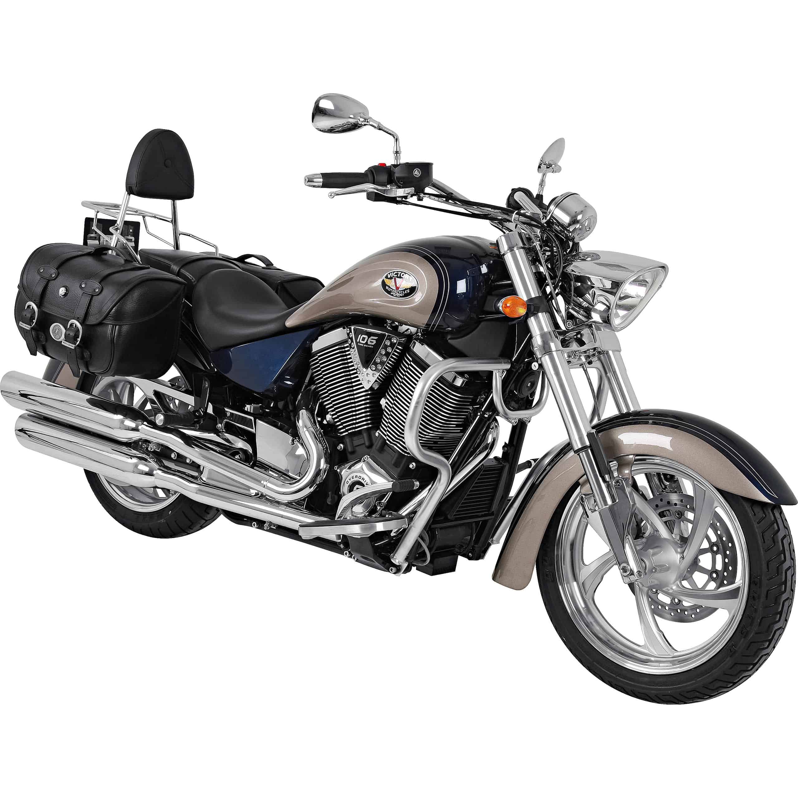 Hepco & Becker Sturzbügel chrom für Victory Kingpin - Motorradteile & Ersatzteile - Anbauteile