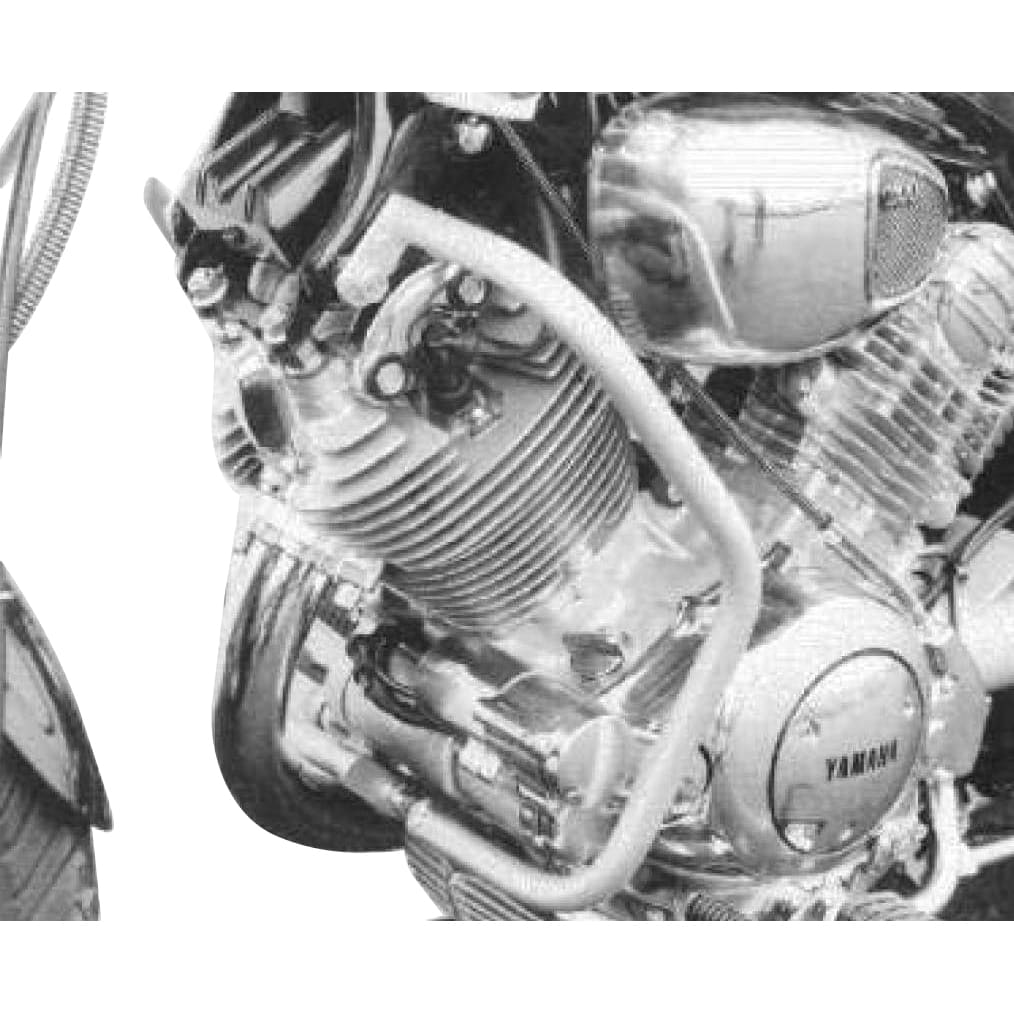 Hepco & Becker Sturzbügel chrom für Yamaha XV 750/1100 Virago 1992-1999 - Motorradteile & Ersatzteile - Anbauteile