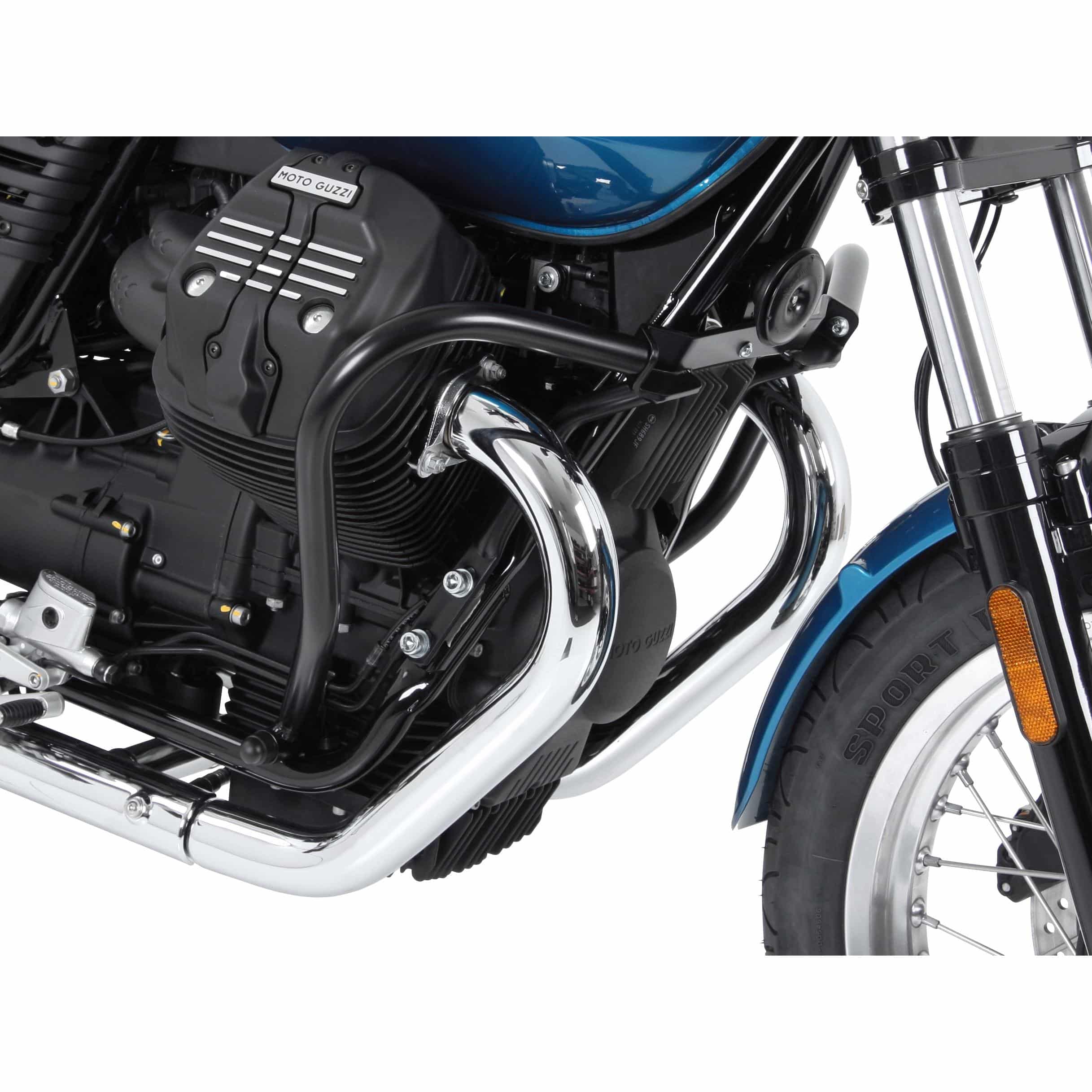 Hepco & Becker Sturzbügel für Moto Guzzi V7 III schwarz - Motorradteile & Ersatzteile - Anbauteile