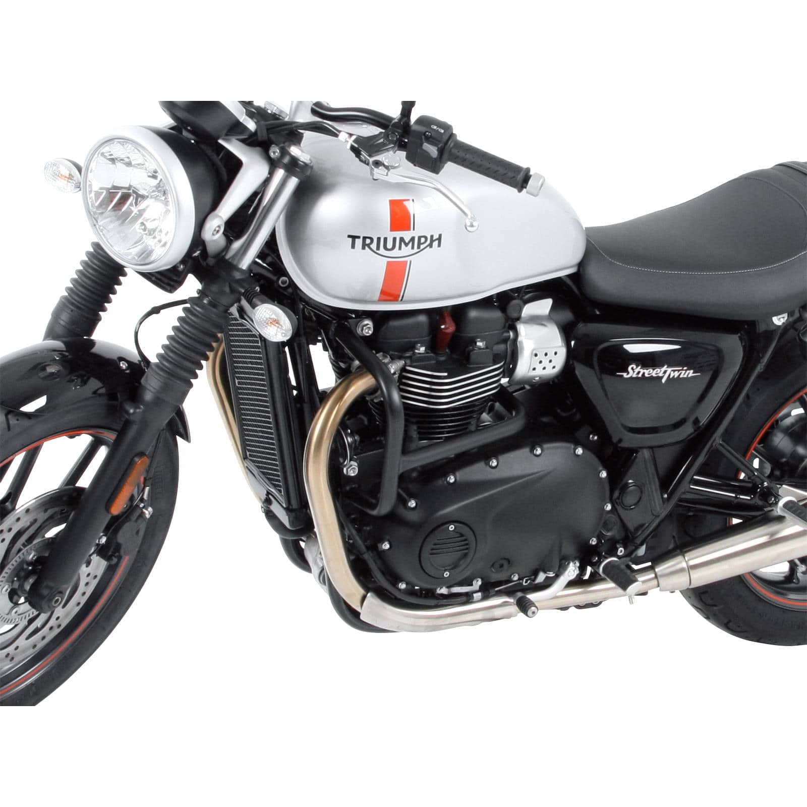 Hepco & Becker Sturzbügel für Triumph Street Twin 900 schwarz - Motorradteile & Ersatzteile - Anbauteile