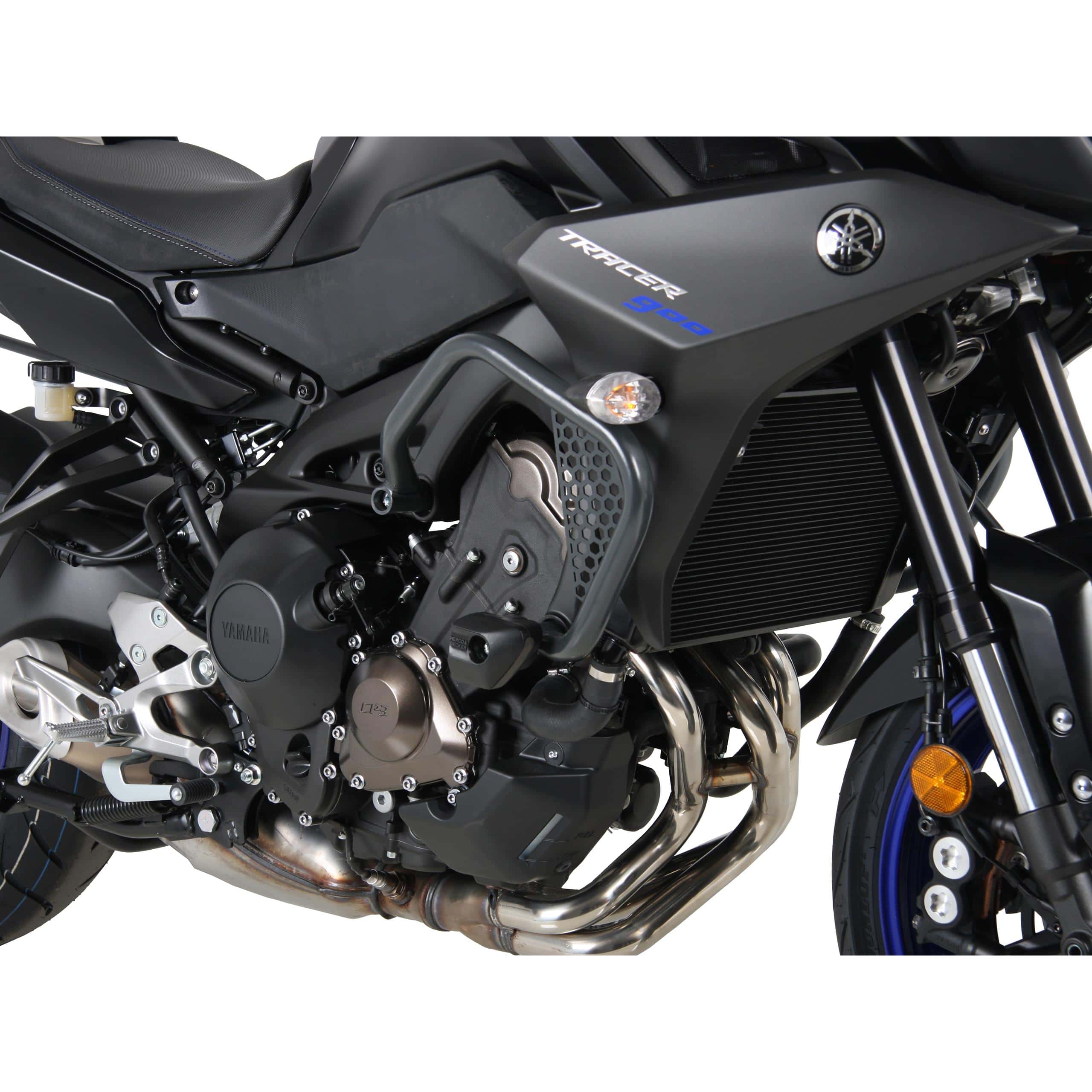 Hepco & Becker Sturzbügel mit Pads anthrazit für Yamaha Tracer 900/GT 18-20 - Motorradteile & Ersatzteile - Anbauteile