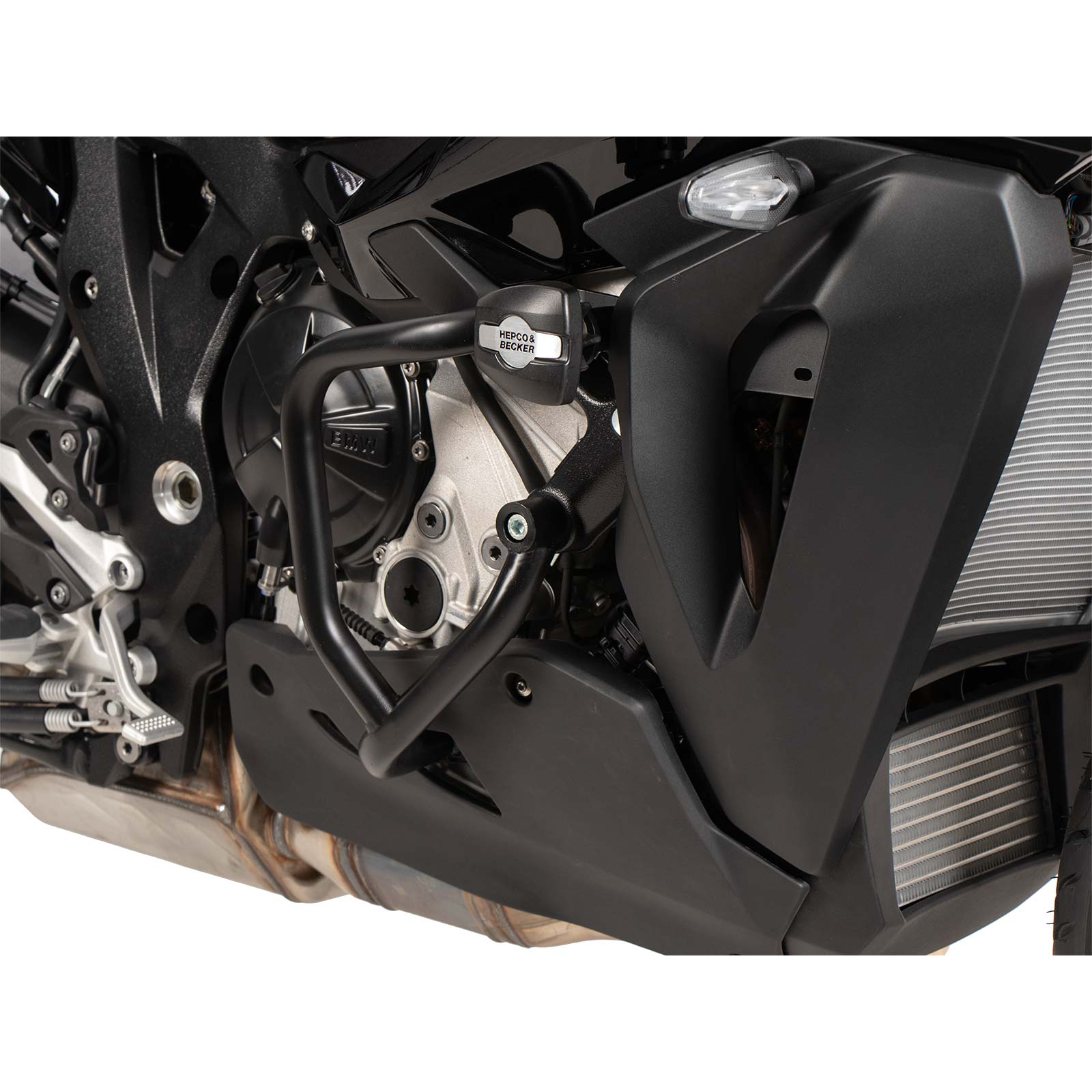 Hepco & Becker Sturzbügel mit Pads schwarz für BMW S 1000 XR 2024- - Motorradteile & Ersatzteile - Anbauteile
