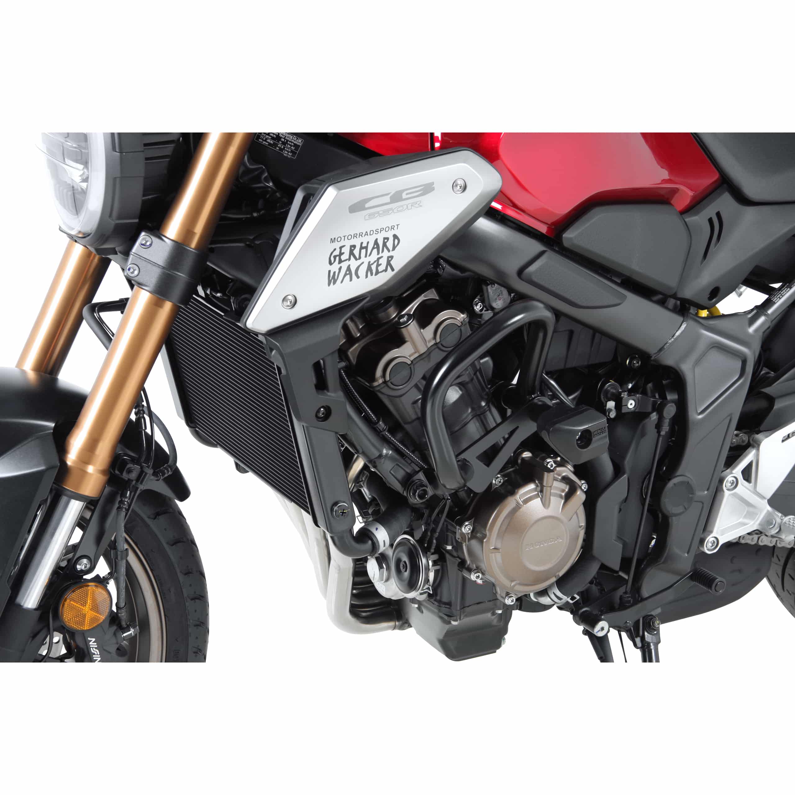Hepco & Becker Sturzbügel mit Pads schwarz für Honda CB 650 R 2019-2020 - Motorradteile & Ersatzteile - Anbauteile