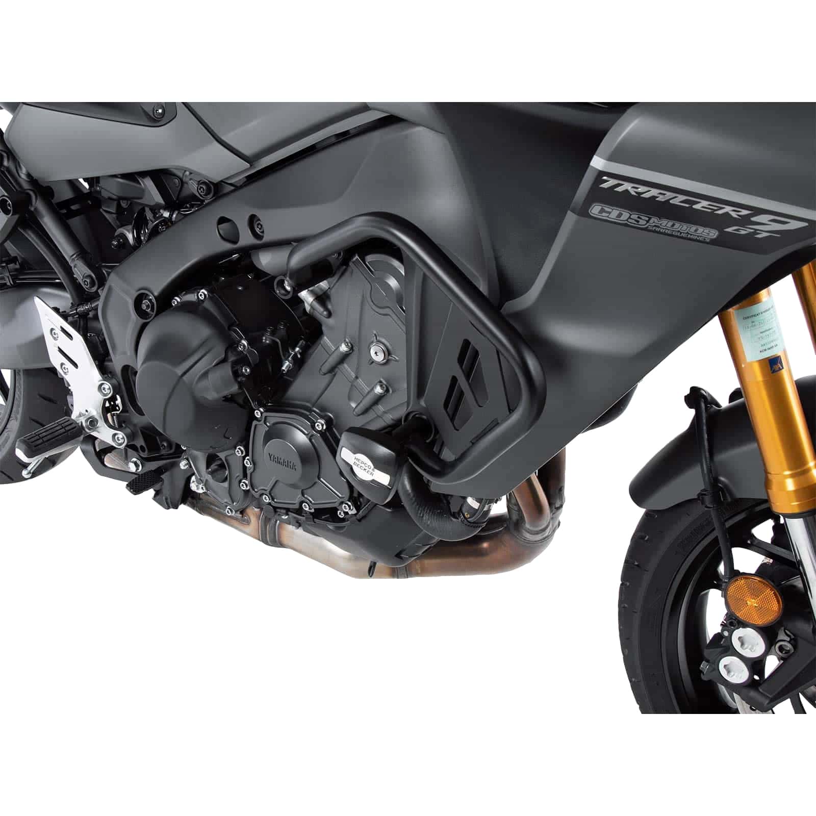 Hepco & Becker Sturzbügel mit Pads schwarz für Yamaha Tracer 9 /GT 2021- - Motorradteile & Ersatzteile - Anbauteile