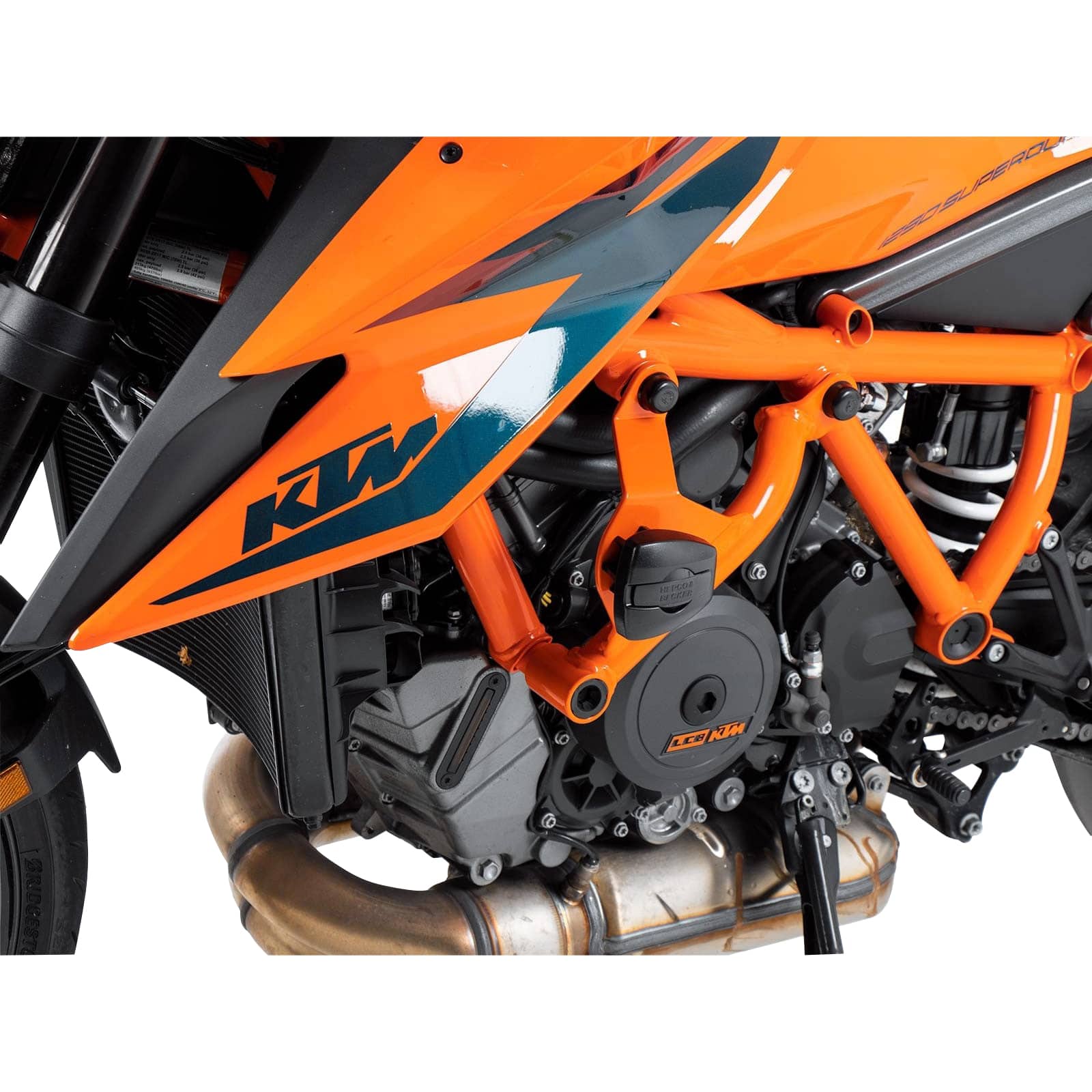 Hepco & Becker Sturzbügel orange für KTM 1290 Super Duke R 2020- - Motorradteile & Ersatzteile - Anbauteile