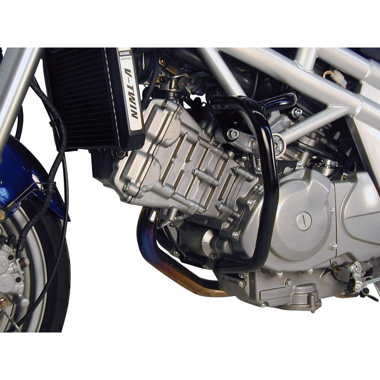 Hepco & Becker Sturzbügel schwarz für Hyosung GT 650 Naked 2004-2007 - Motorradteile & Ersatzteile - Anbauteile