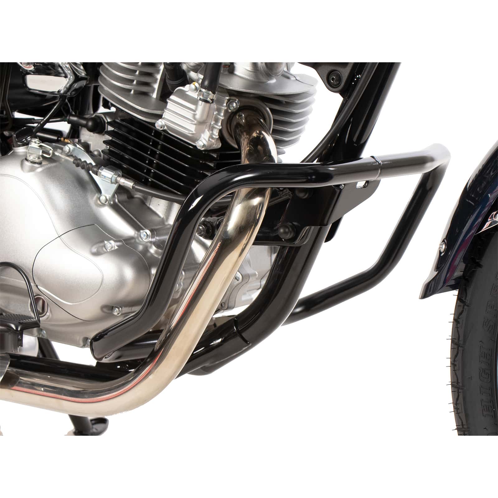 Hepco & Becker Sturzbügel schwarz für Kawasaki W 230/Meguro S1 - Motorradteile & Ersatzteile - Anbauteile
