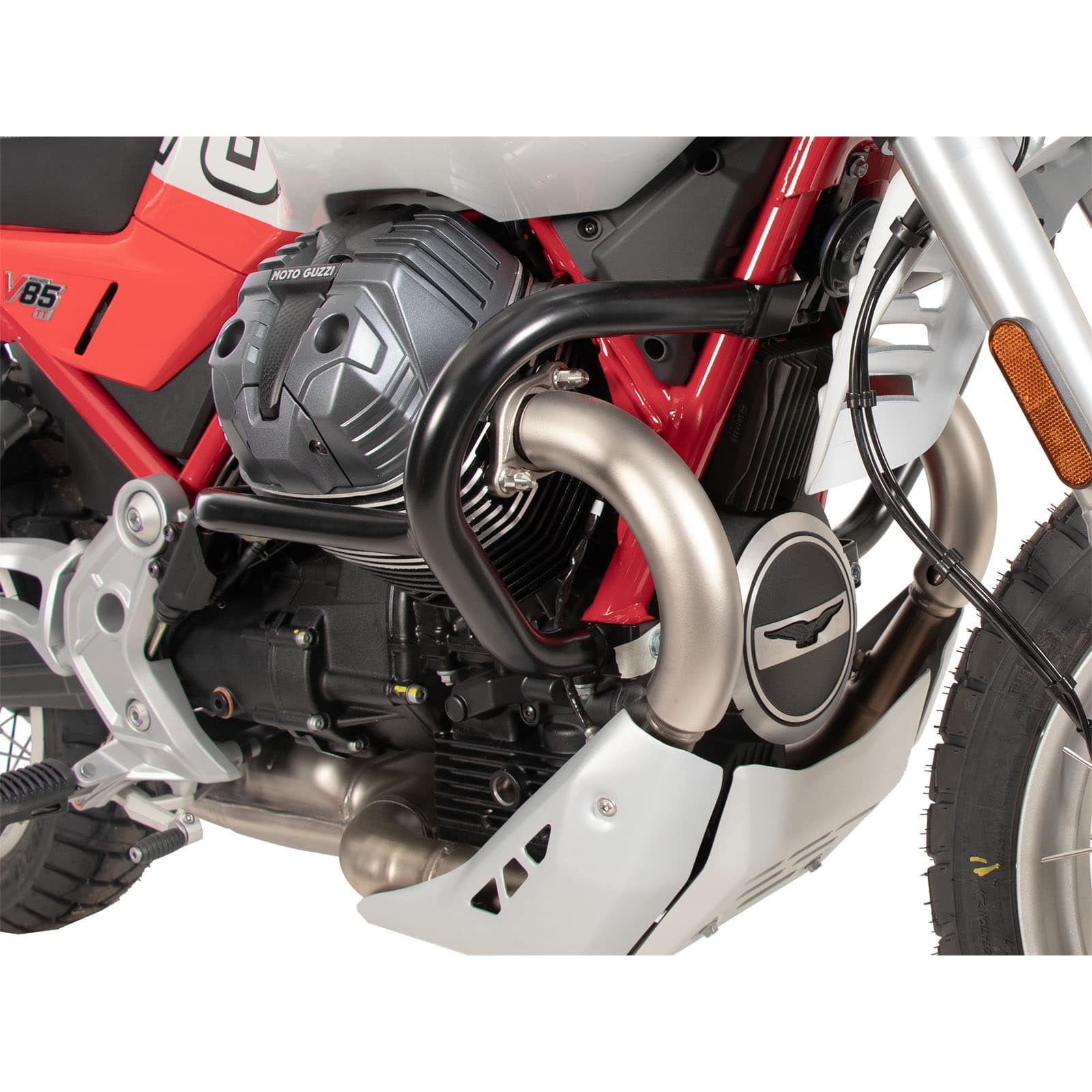 Hepco & Becker Sturzbügel schwarz für Moto Guzzi V85 TT/Travel/Strada 2024- - Motorradteile & Ersatzteile - Anbauteile