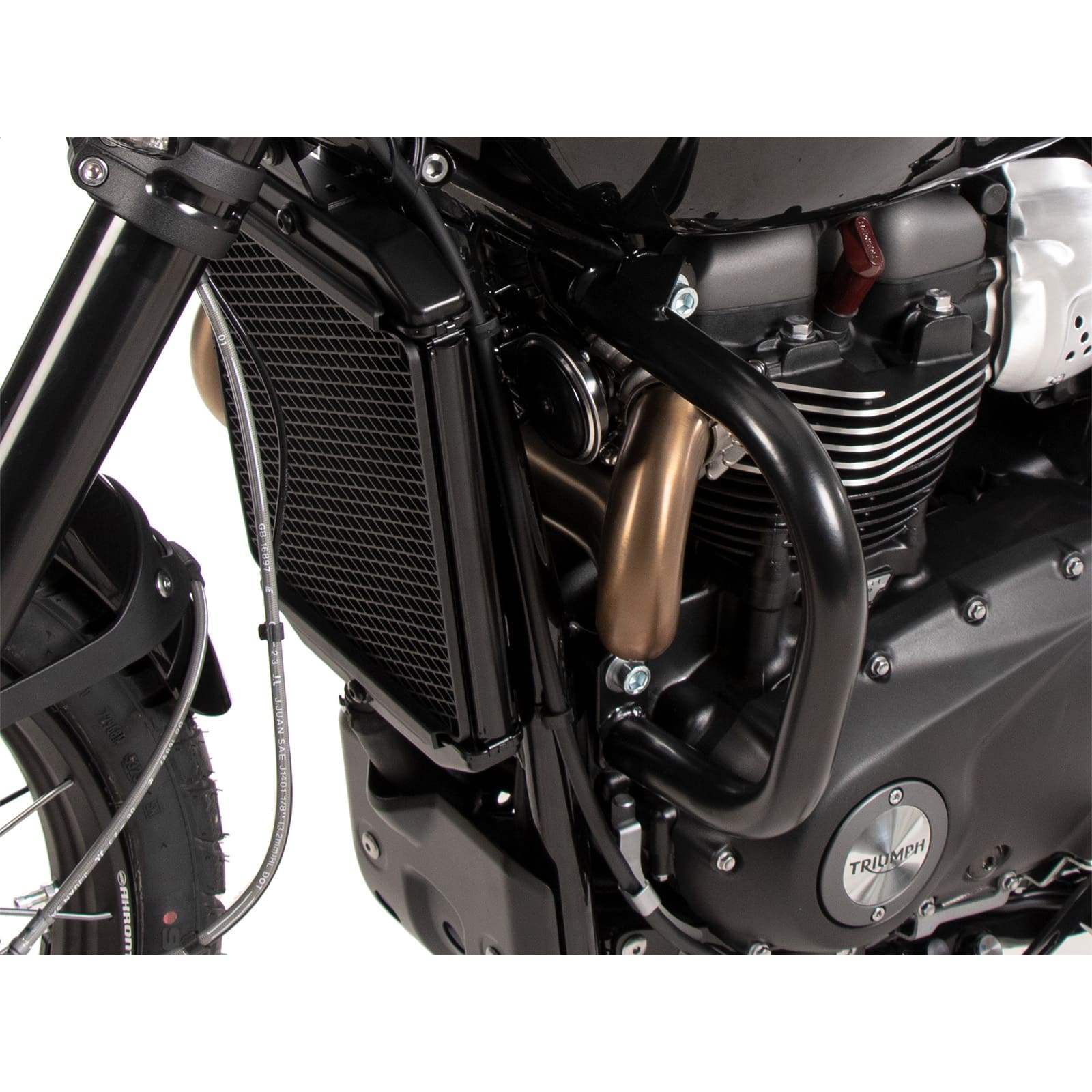 Hepco & Becker Sturzbügel schwarz für Triumph Scrambler 1200 X 2024- - Motorradteile & Ersatzteile - Anbauteile