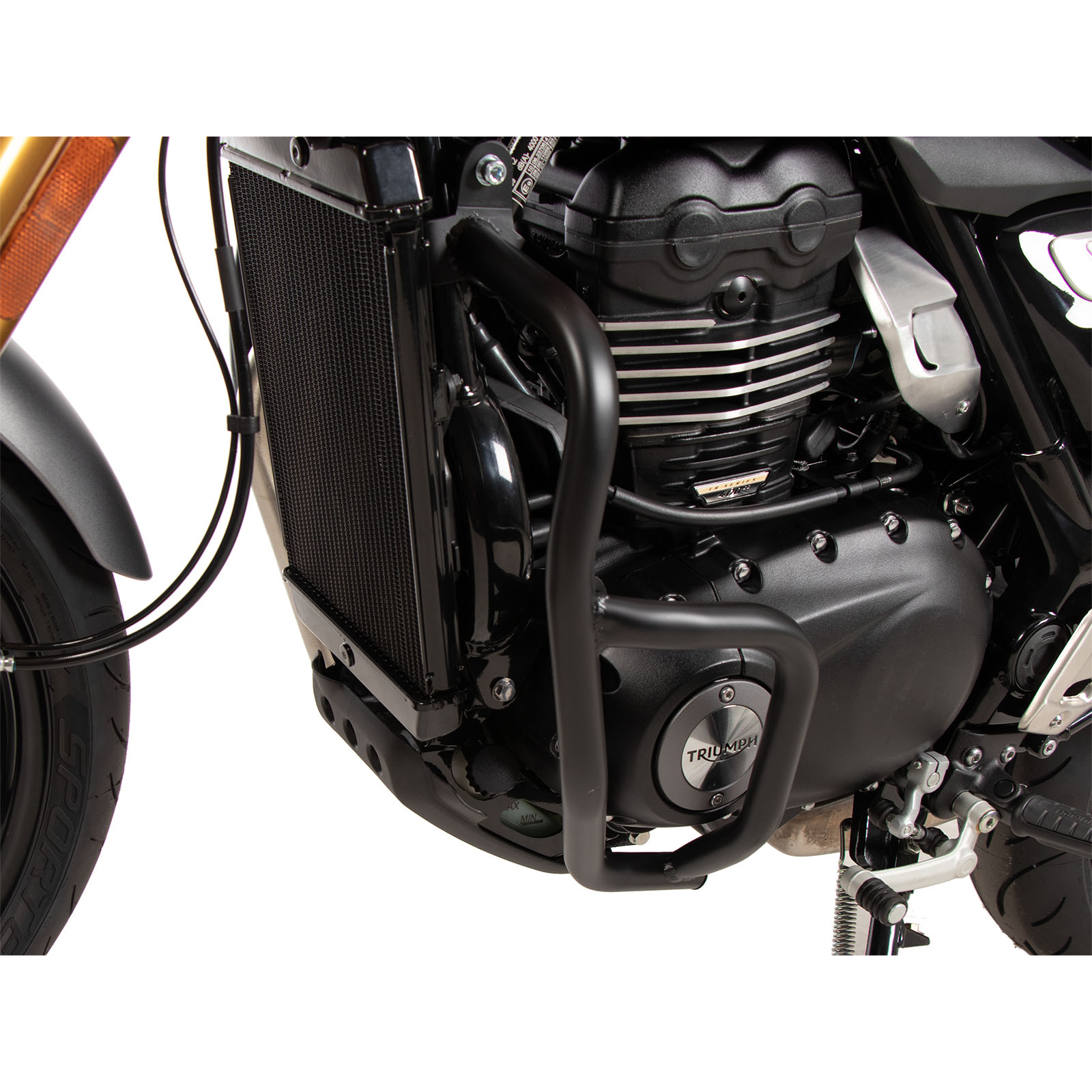 Hepco & Becker Sturzbügel schwarz für Triumph Speed 400 - Motorradteile & Ersatzteile - Anbauteile