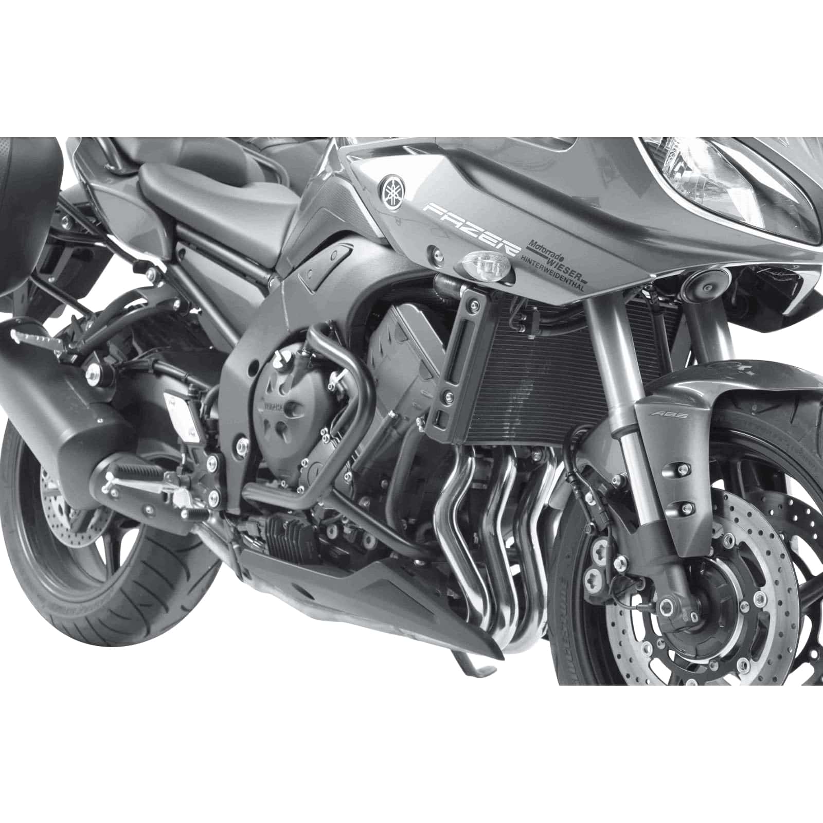 Hepco & Becker Sturzbügel schwarz für Yamaha Fazer 8 - Motorradteile & Ersatzteile - Anbauteile