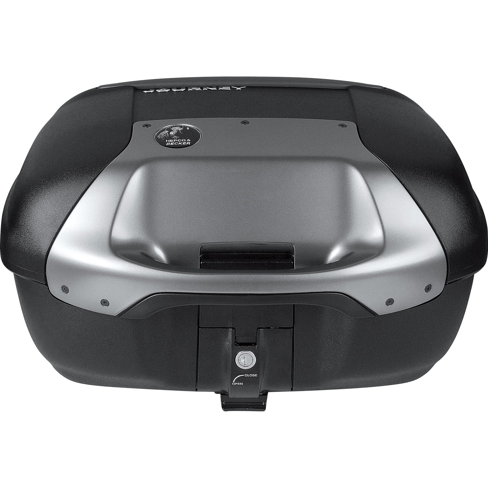 Hepco & Becker Topcase Journey 42 40 Liter Recon schwarz/anthrazit - Motorradzubehör - Motorradgepäck