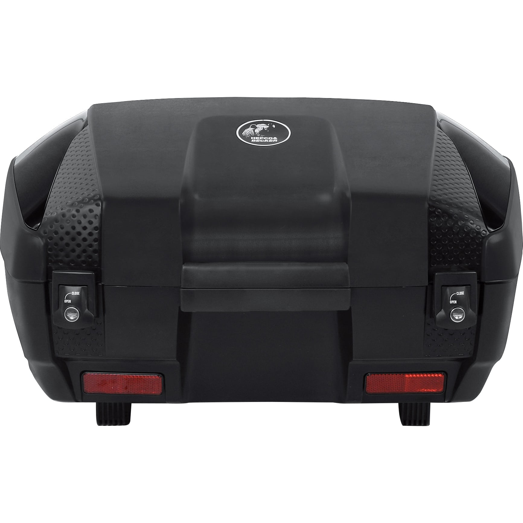 Hepco & Becker Topcase Junior 55 Liter Flash schwarz/schwarz - Motorradzubehör - Motorradgepäck