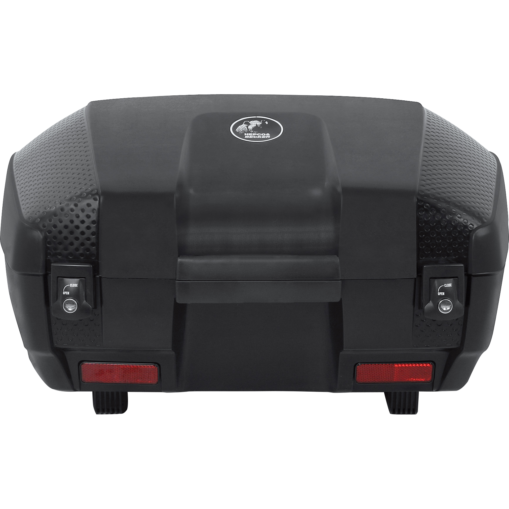 Hepco & Becker Topcase Junior 55 Liter schwarz unlackiert - Motorradzubehör - Motorradgepäck