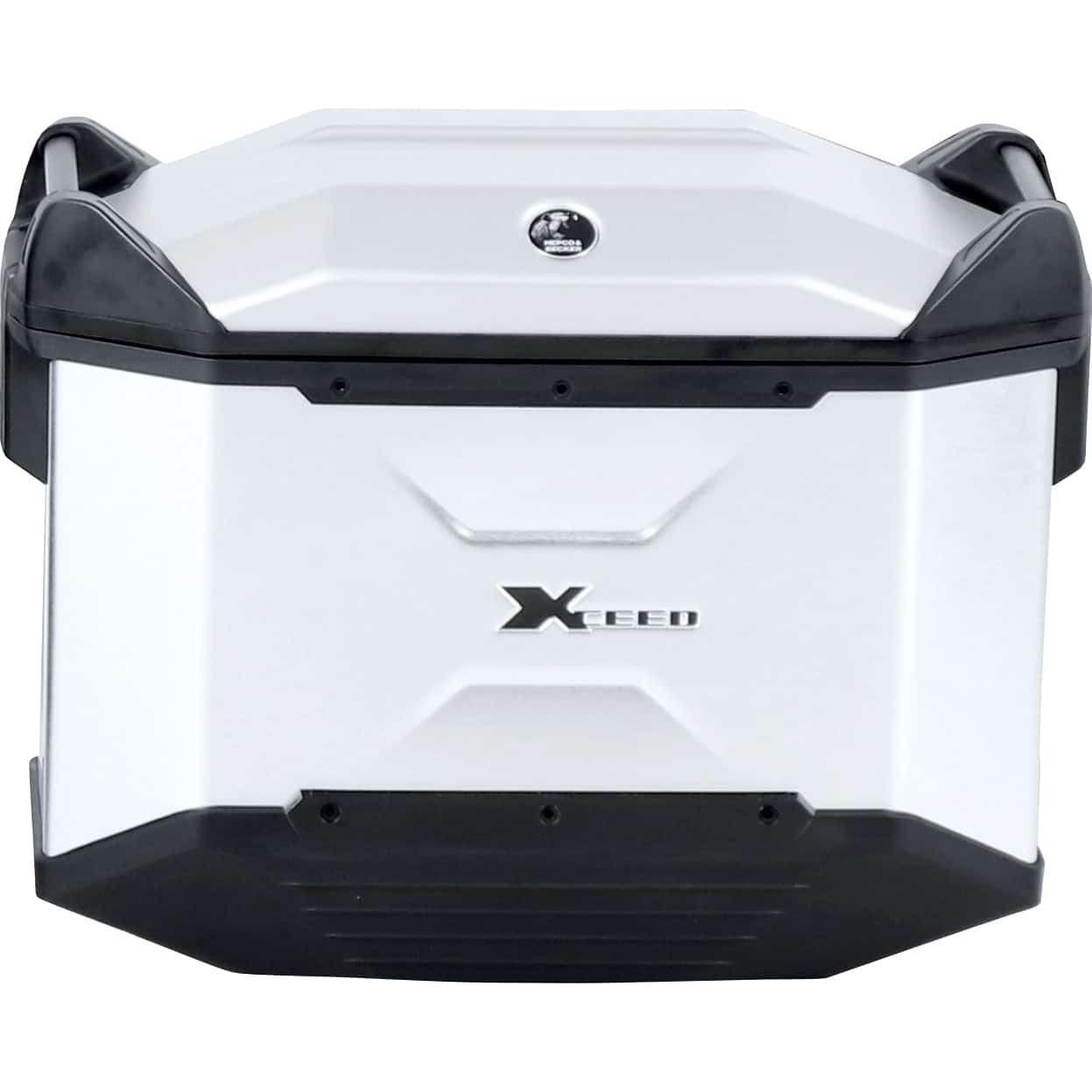 Hepco & Becker Topcase Xceed Aluminium 45 Liter silber - Motorradzubehör - Motorradgepäck