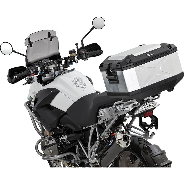 Hepco & Becker Topcase Xplorer Aluminium 45 Liter silber - Motorradzubehör - Motorradgepäck